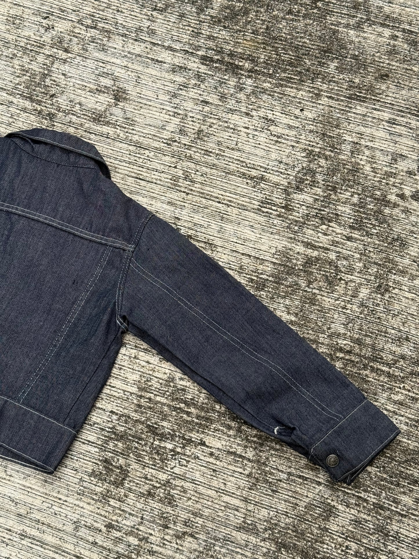 Vintage Sears Toughskins Boys Selvedge Denim Jacket Made in USA