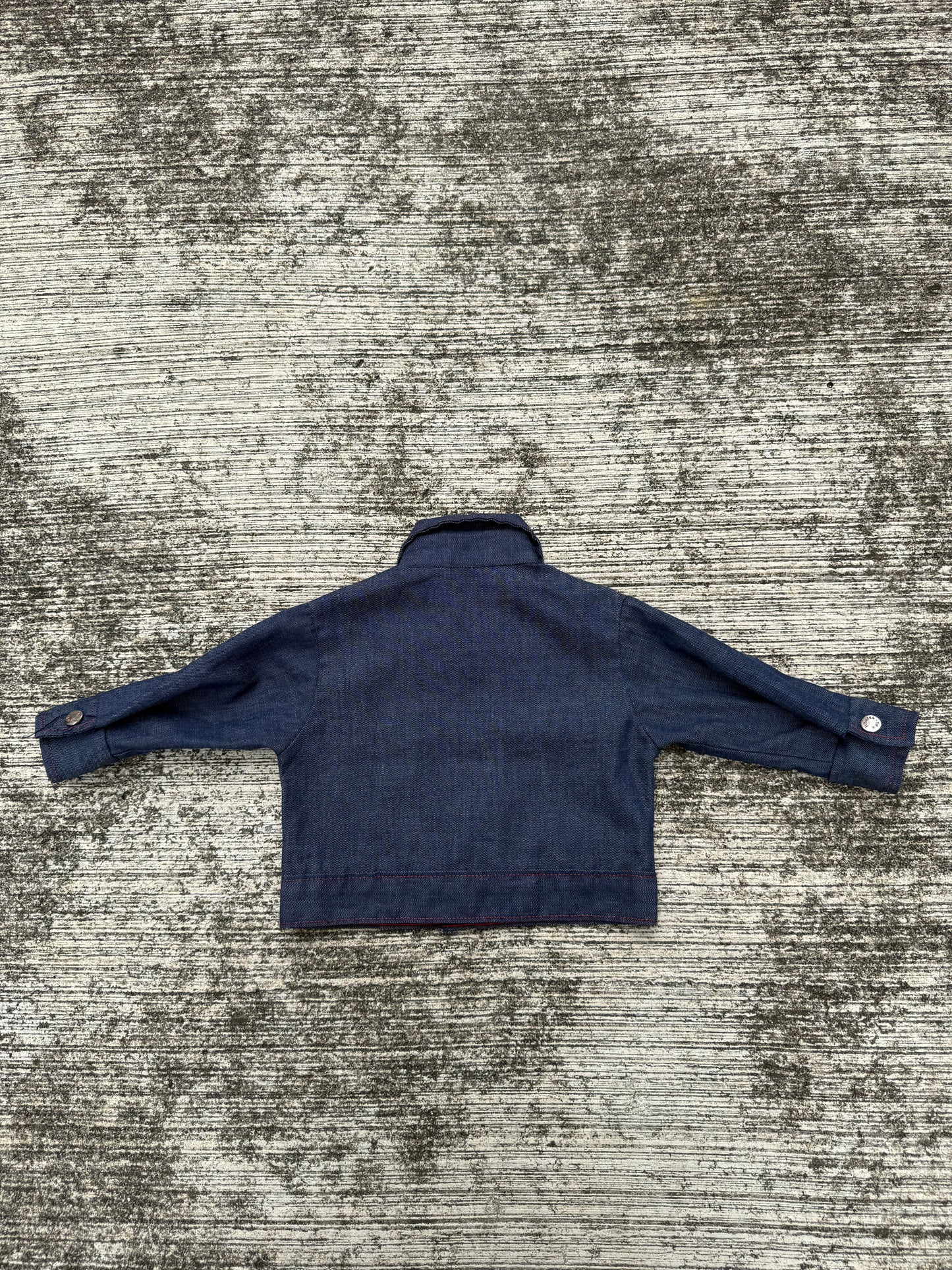 Vintage Health-tex Kids Selvedge Denim Jacket Made in USA