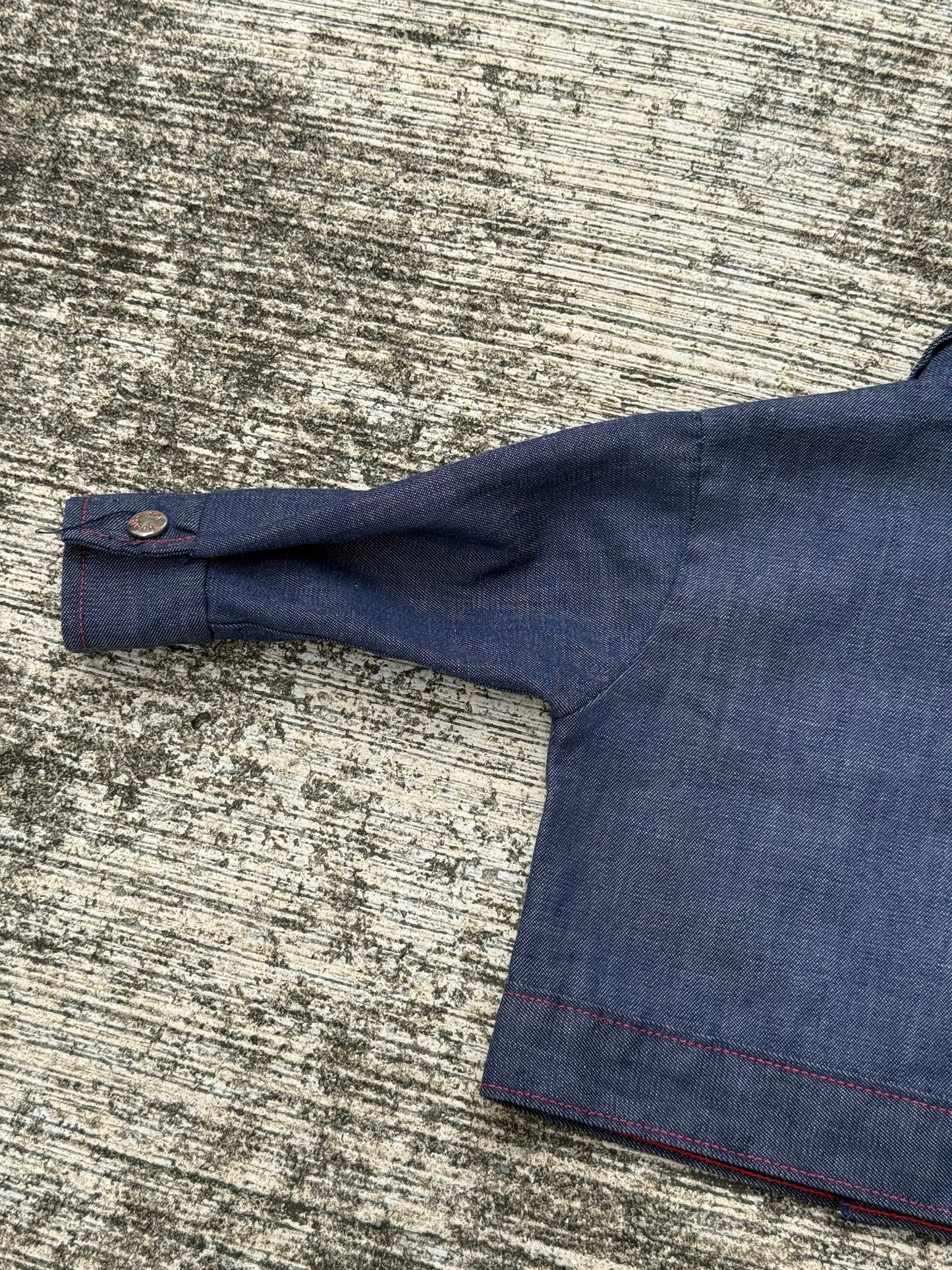 Vintage Health-tex Kids Selvedge Denim Jacket Made in USA