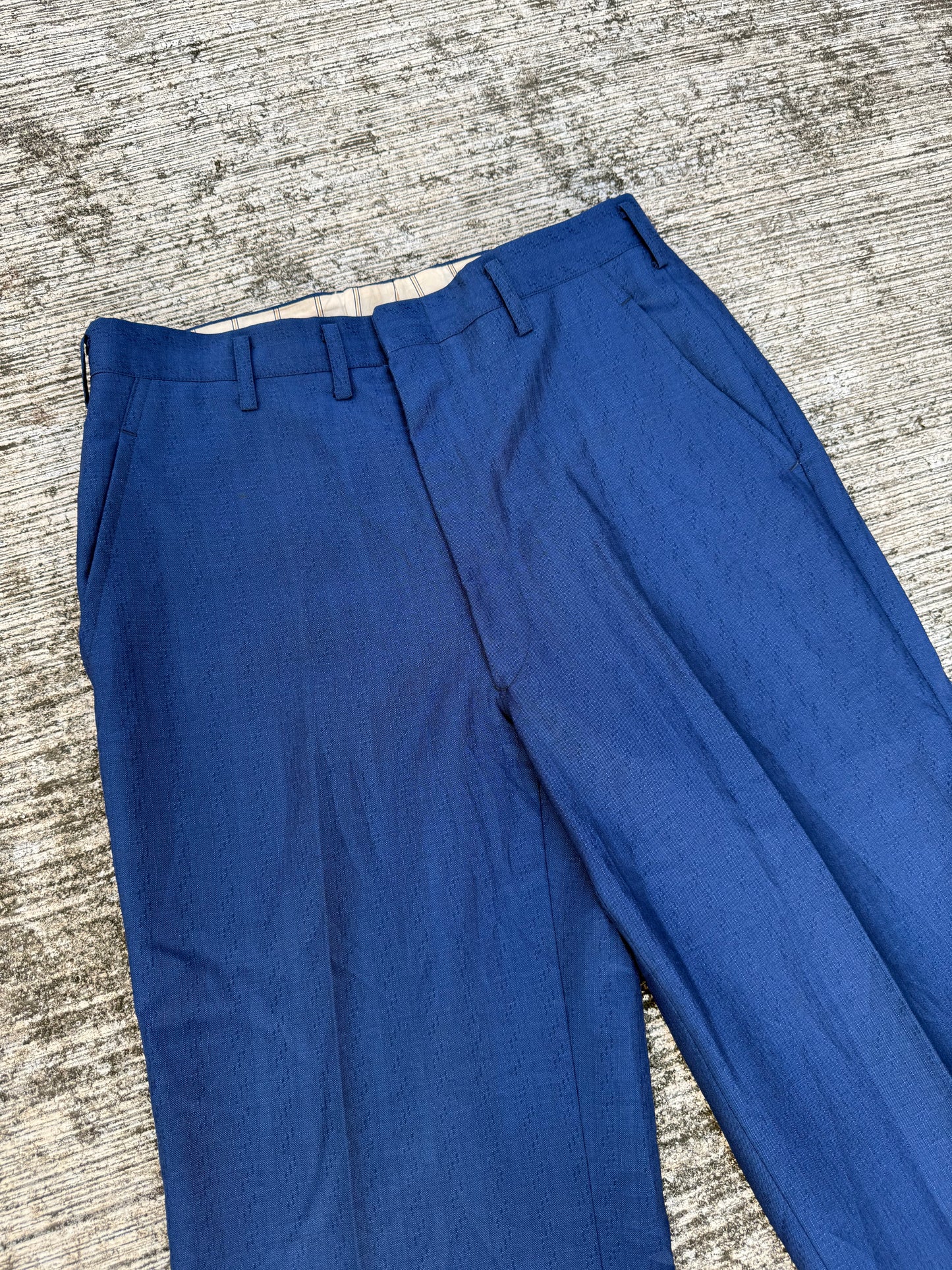 Rare 1950s–60s Tailored Trousers Classic Mid-Century Menswear