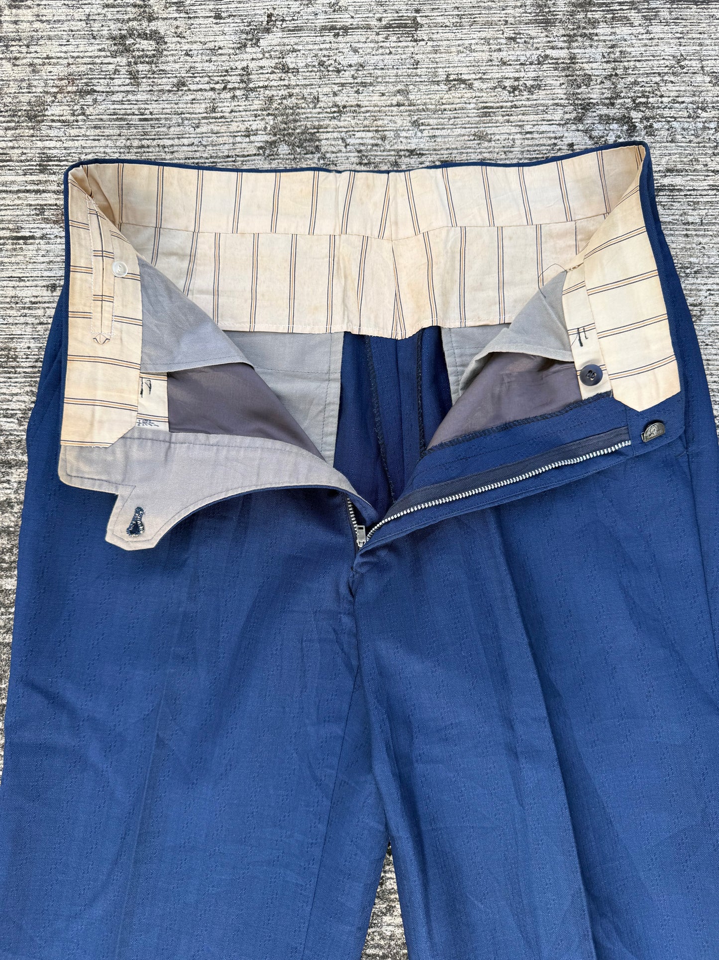 Rare 1950s–60s Tailored Trousers Classic Mid-Century Menswear