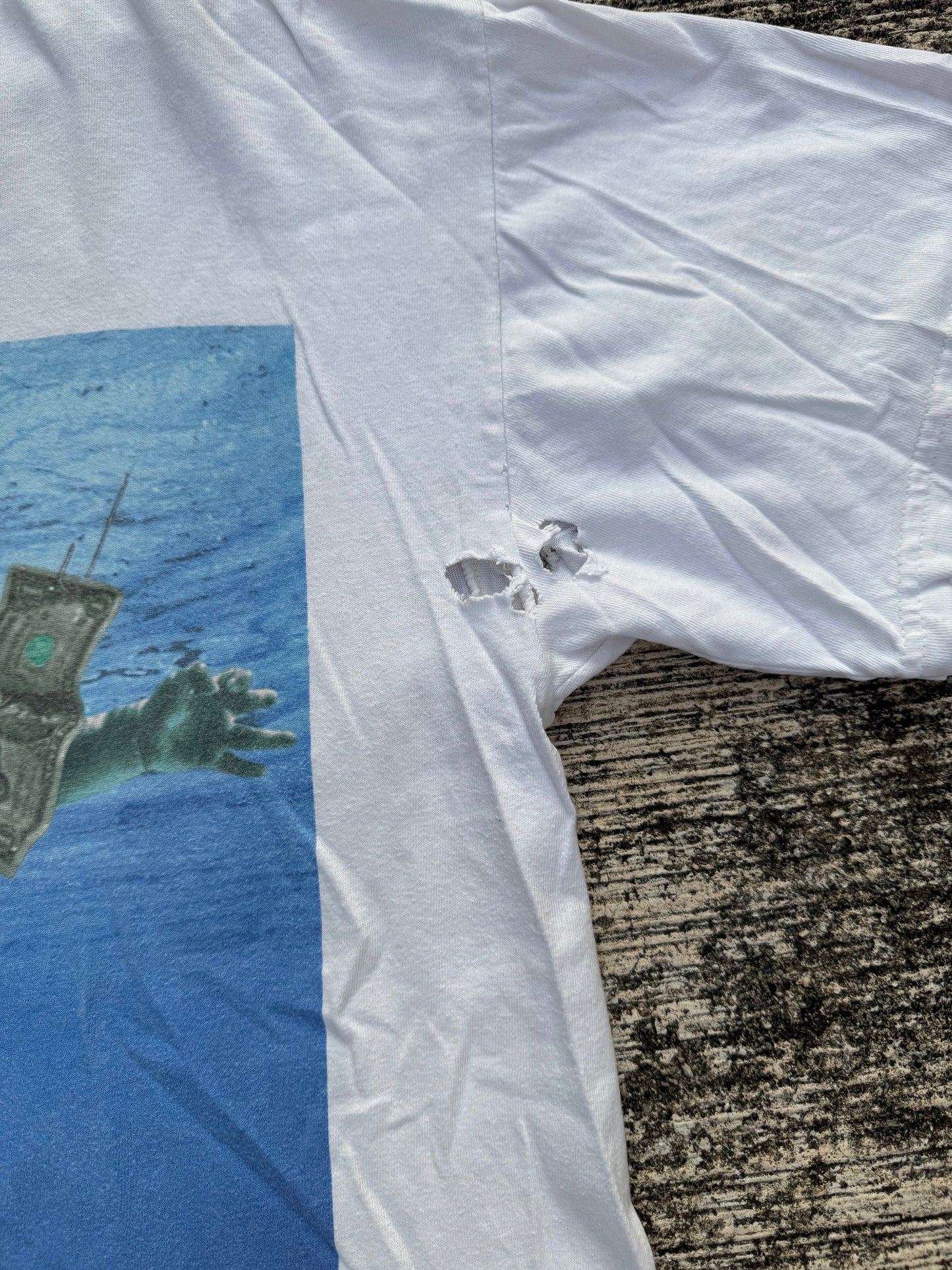 Vintage Y2K Nirvana Nevermind Album Cover T-Shirt 2002