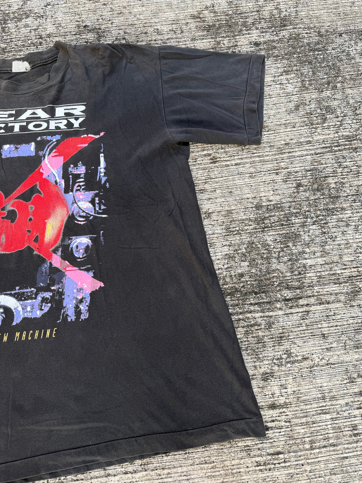 Vintage Fear Factory Soul of a New Machine 1992 Band T-Shirt — Blue Grape Merch