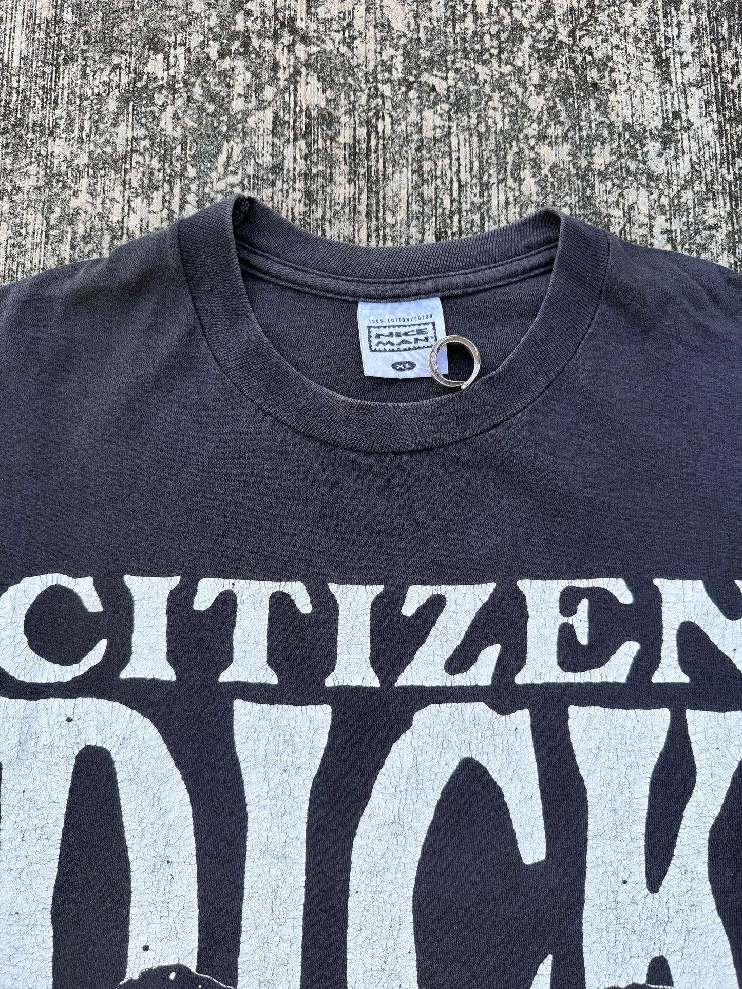Vintage 1991 Citizen Dick Band T-Shirt Singles Movie Warner Bros Grunge Rock