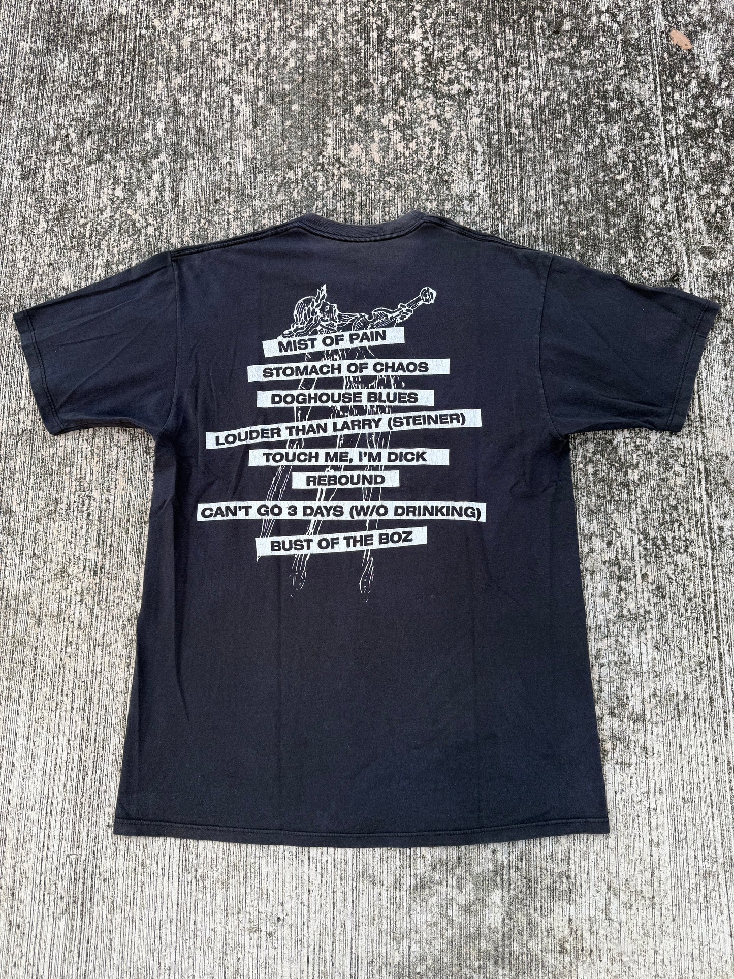Vintage 1991 Citizen Dick Band T-Shirt Singles Movie Warner Bros Grunge Rock