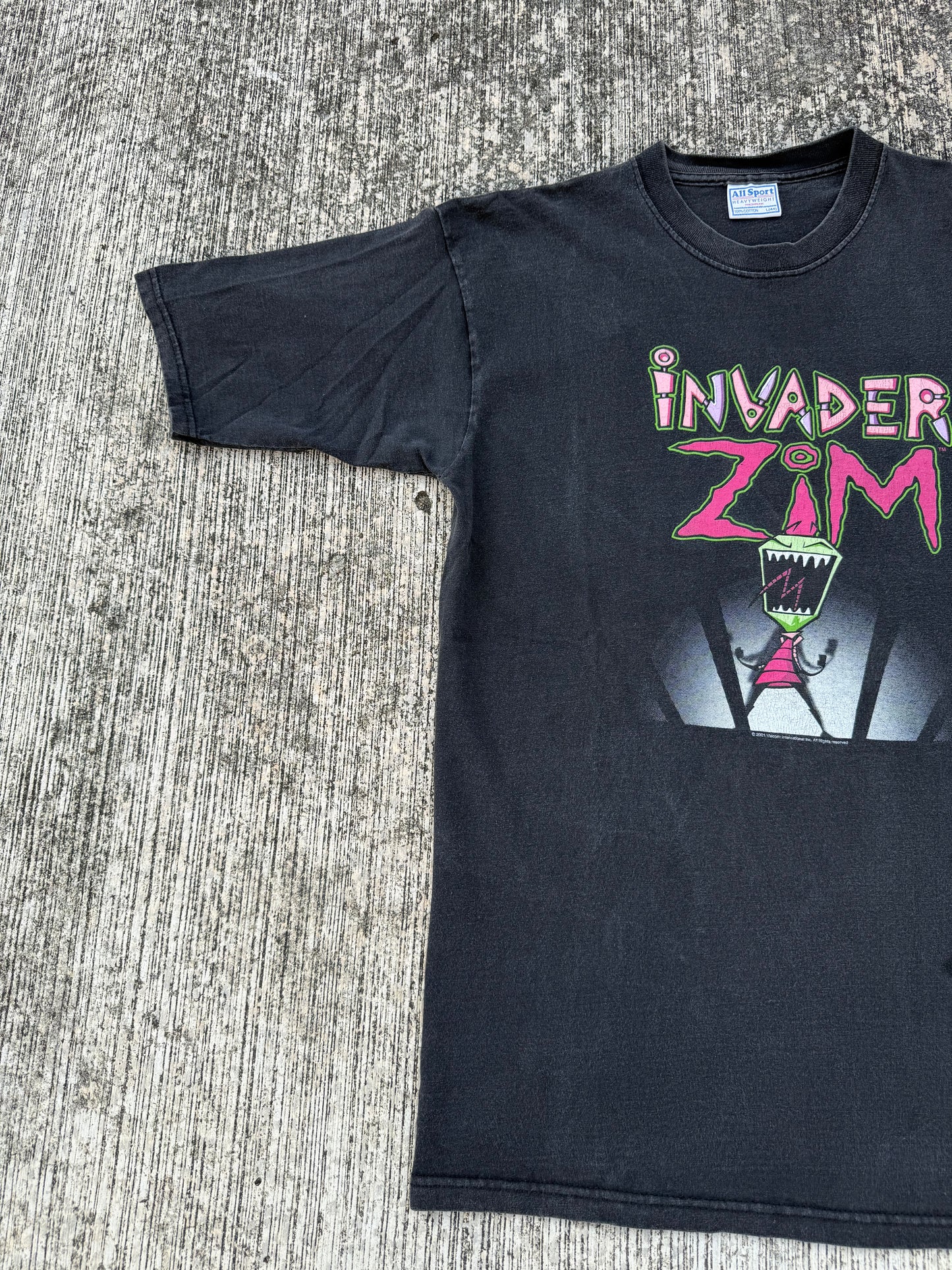 Vintage 2001 Invader Zim T-Shirt Nickelodeon