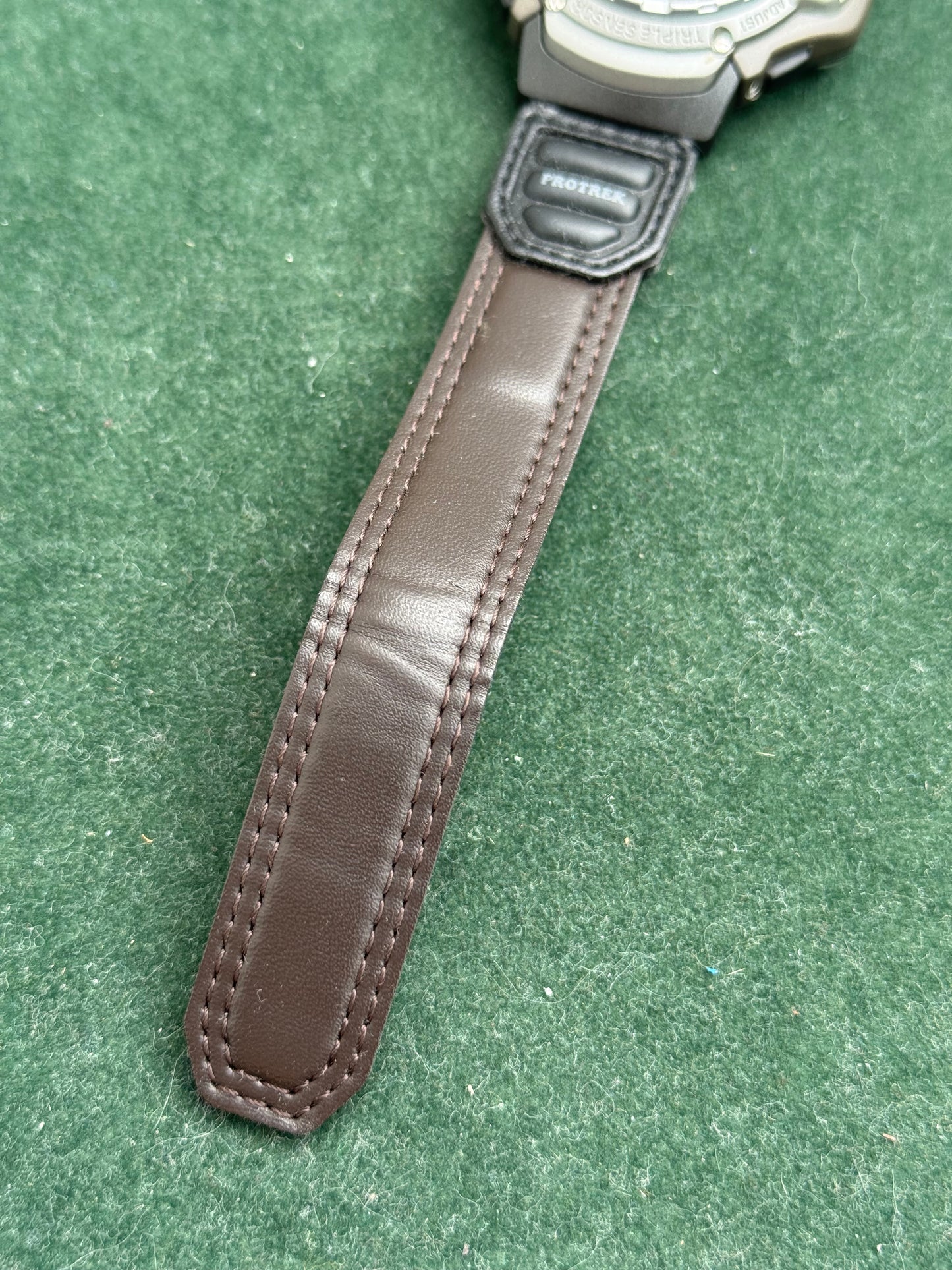Vintage Casio Pro Trek PRT-410 Triple Sensor Watch Japan