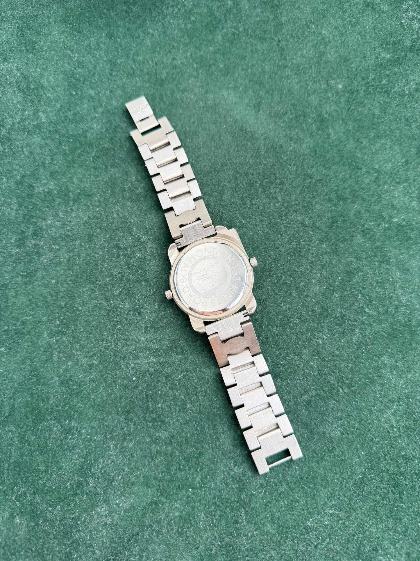 Vintage Boy London Dual Time Oversized Watch