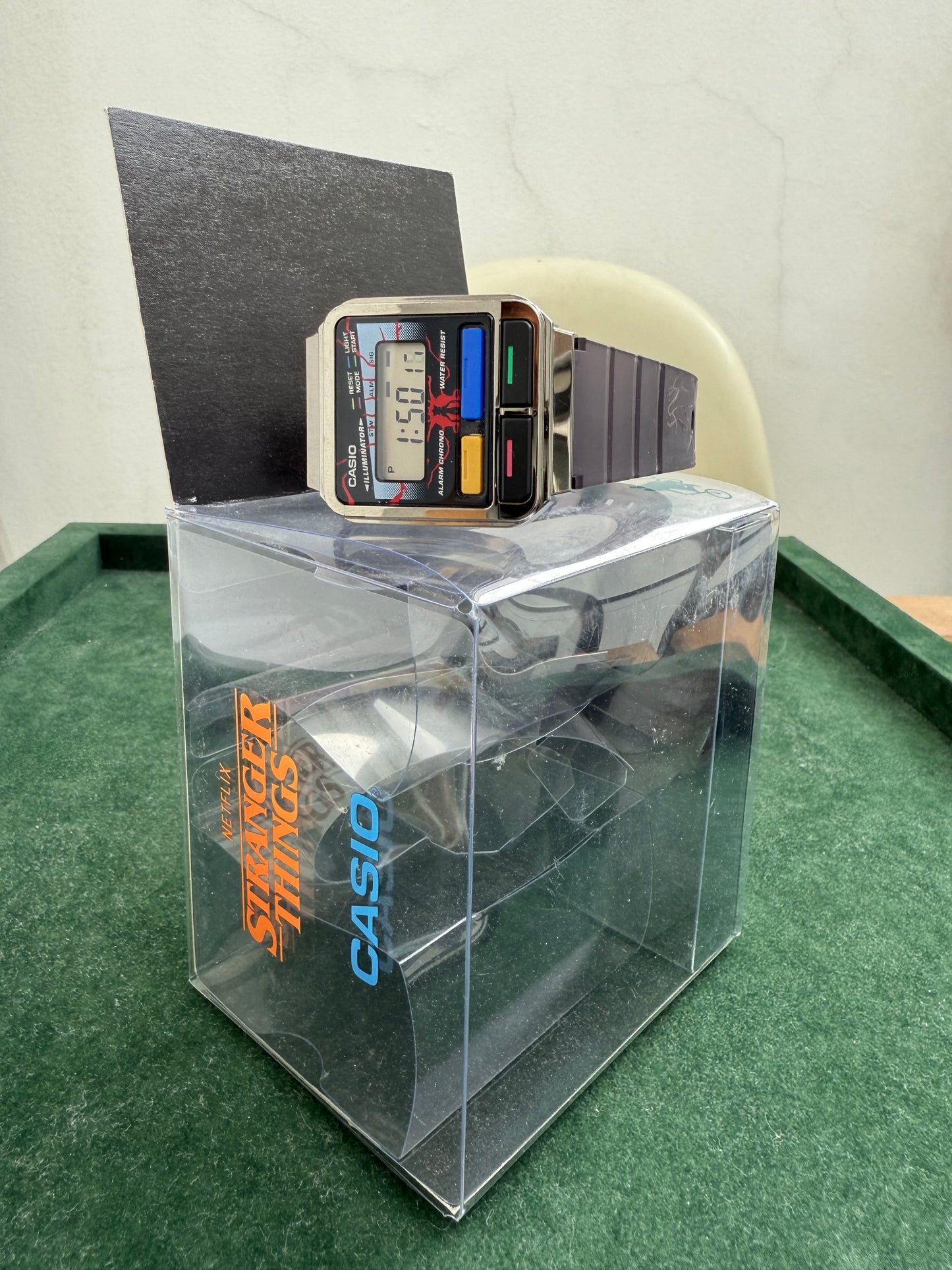Casio A120WE Stranger Things Limited Edition – Used Complete Set