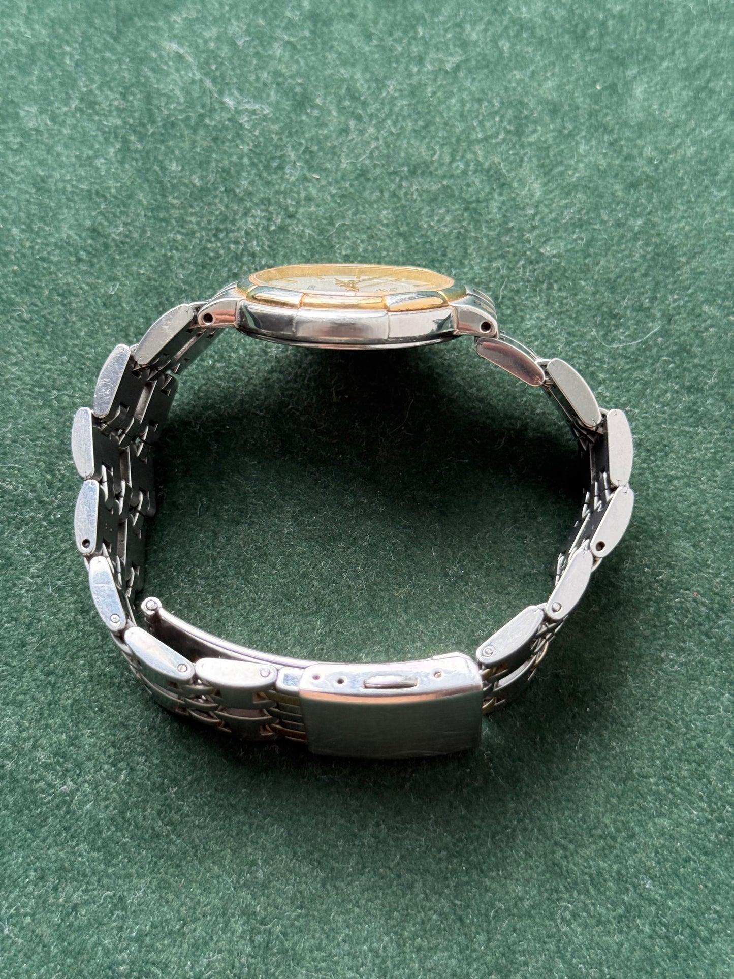 Vintage Seiko Asterisk 5E32-6A50 Two-Tone Quartz Watch