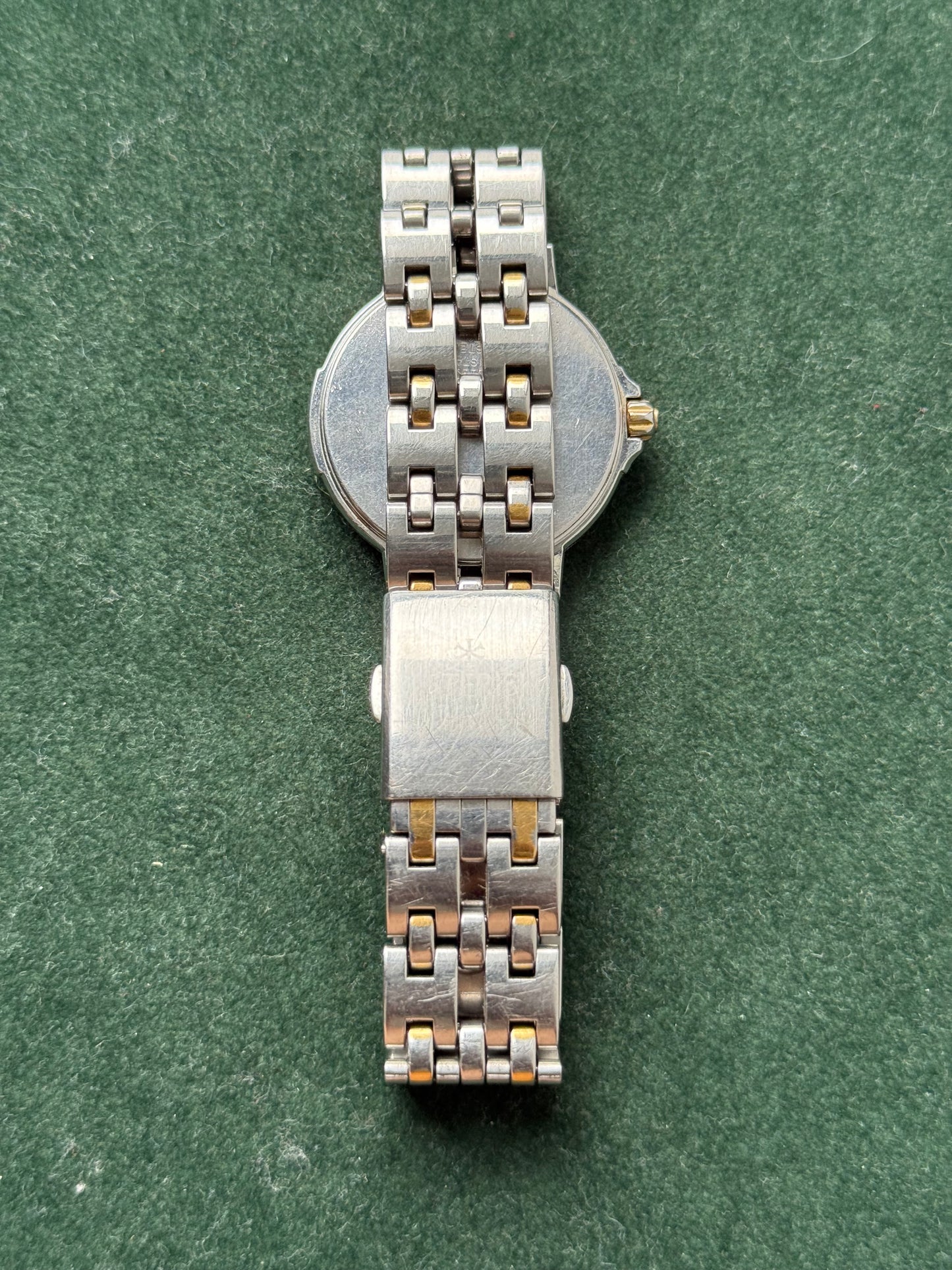 Vintage Seiko Asterisk 5E32-6A50 Two-Tone Quartz Watch