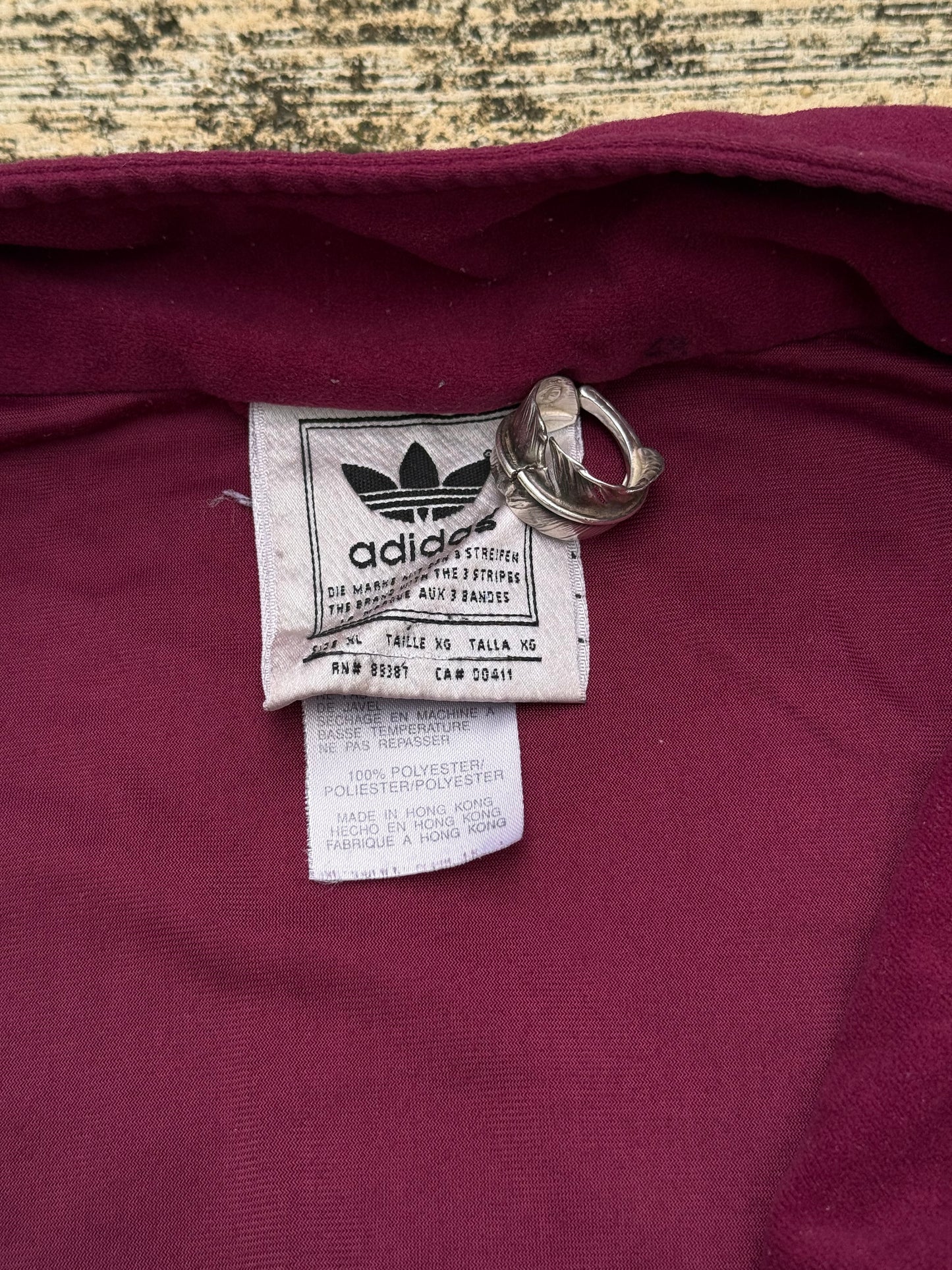 Vintage Adidas Originals Track Jacket – “In Tha Beginning… There Was Rap” Trefoil