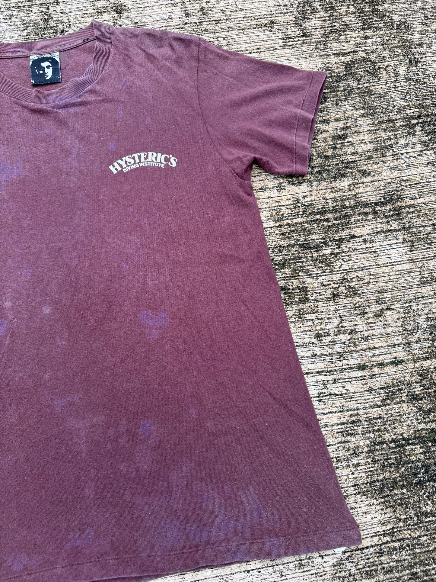 Vintage Hysteric’s Diving Institute Graphic T-Shirt – Hysteric Glamour