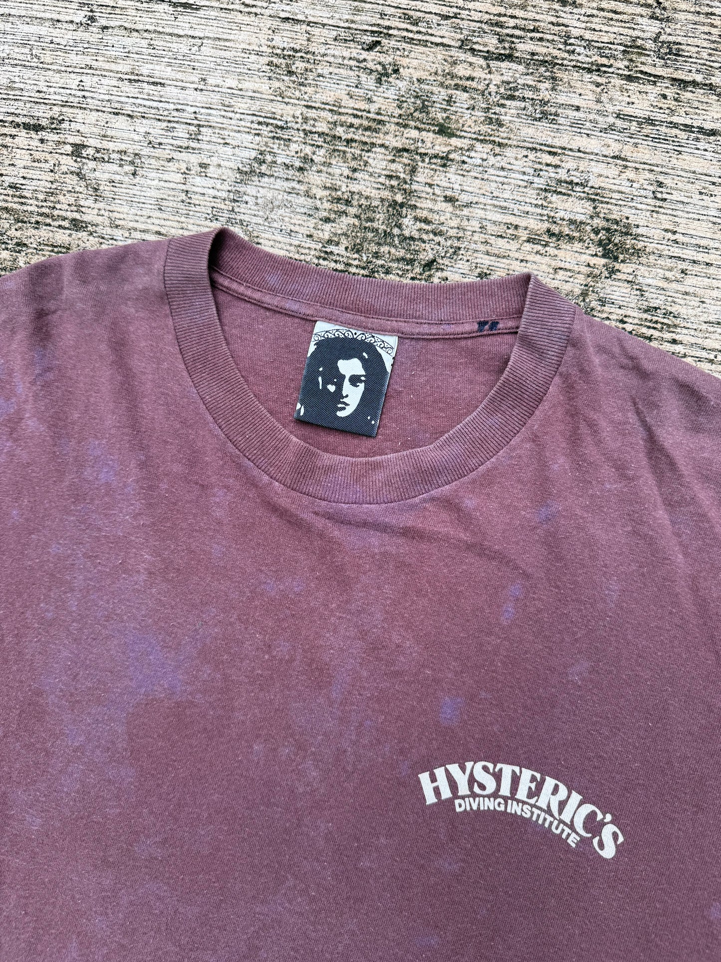 Vintage Hysteric’s Diving Institute Graphic T-Shirt – Hysteric Glamour