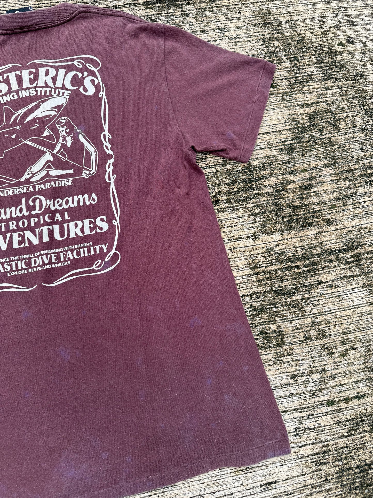 Vintage Hysteric’s Diving Institute Graphic T-Shirt – Hysteric Glamour