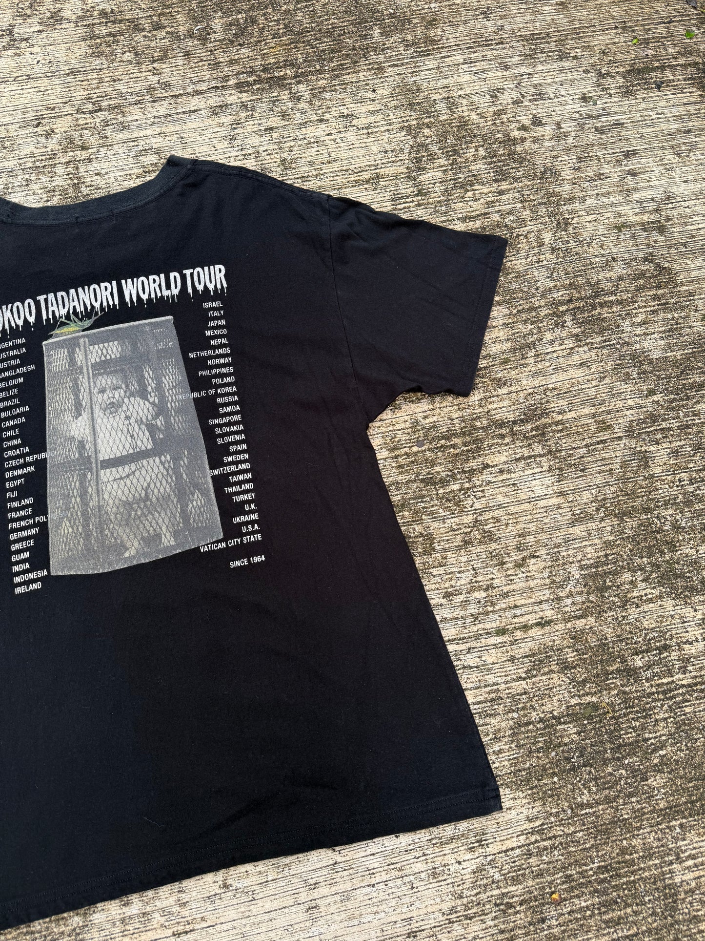 Hysteric Glamour × Yokoo Tadanori World Tour T-Shirt – YTMOCA Museum Collab