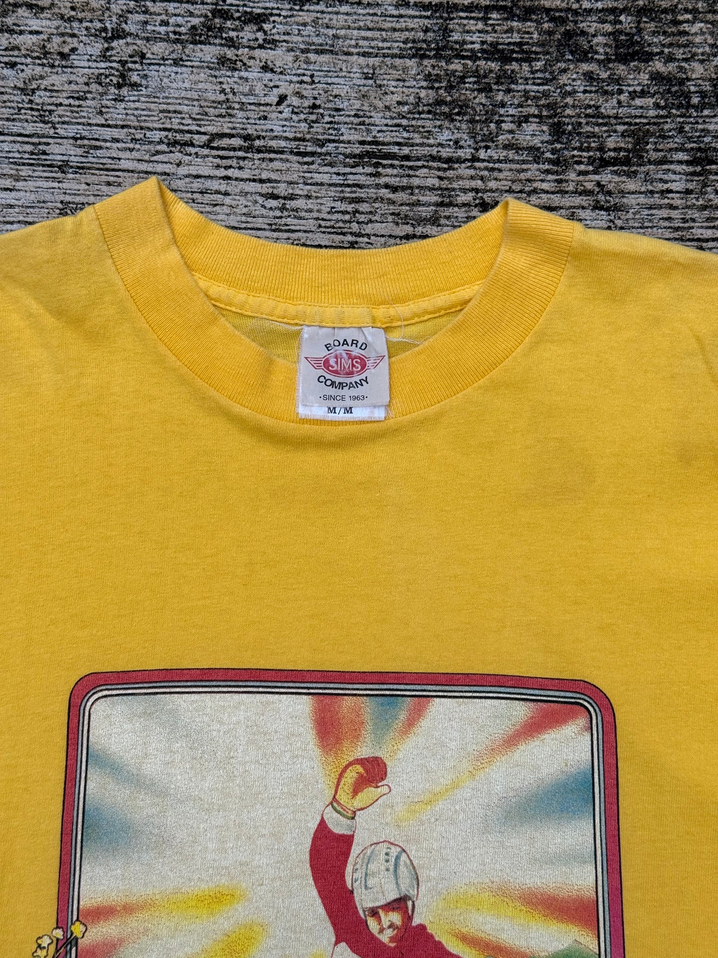 Vintage Sims Skateboards “Pure Juice” T-Shirt – 1970s Skate/Surf Era, Made in USA