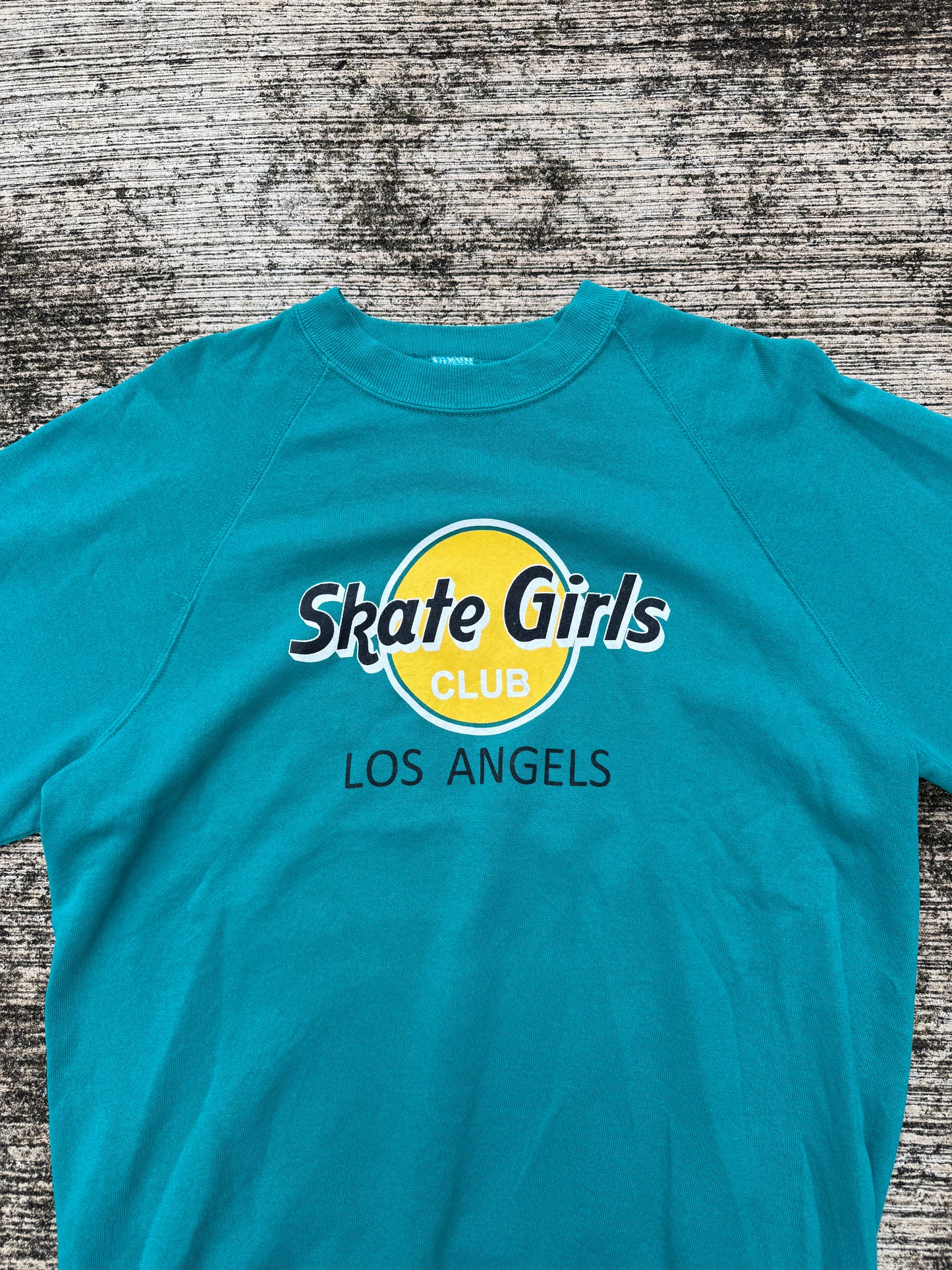 Vintage Skate Girls Club Los Angeles Sweatshirt Made in USA
