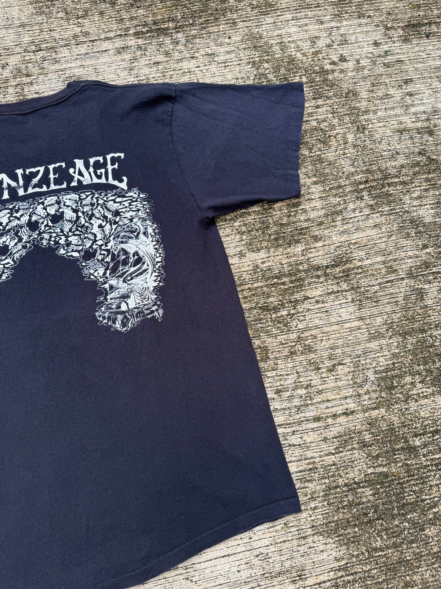 Vintage Bronze Age Surf Skate T-Shirt Made in USA