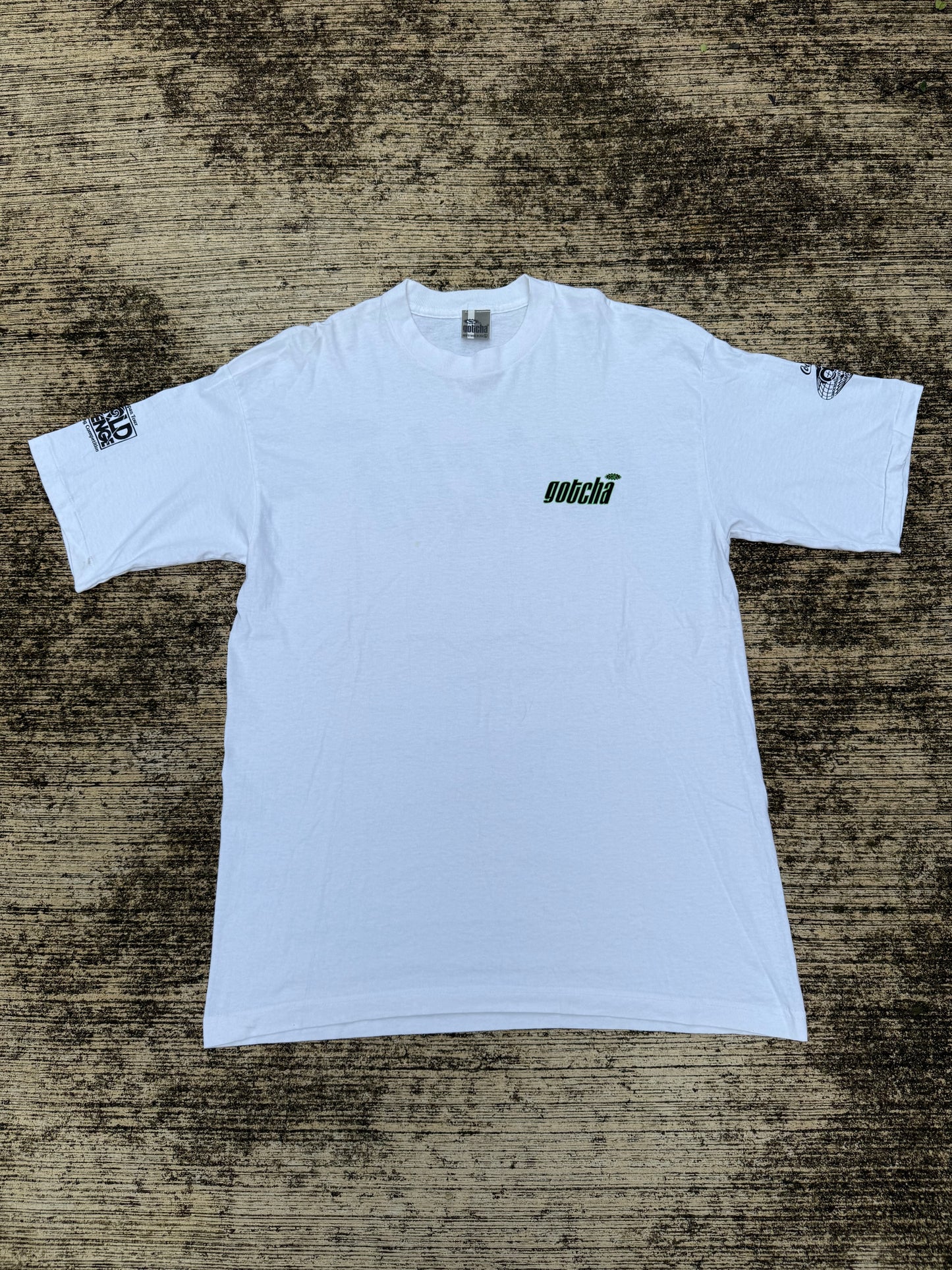 Vintage Gotcha Surf Co. “World Challenge” ASP WQS Japan Tour Coca-Cola Surf Tee – Made in USA