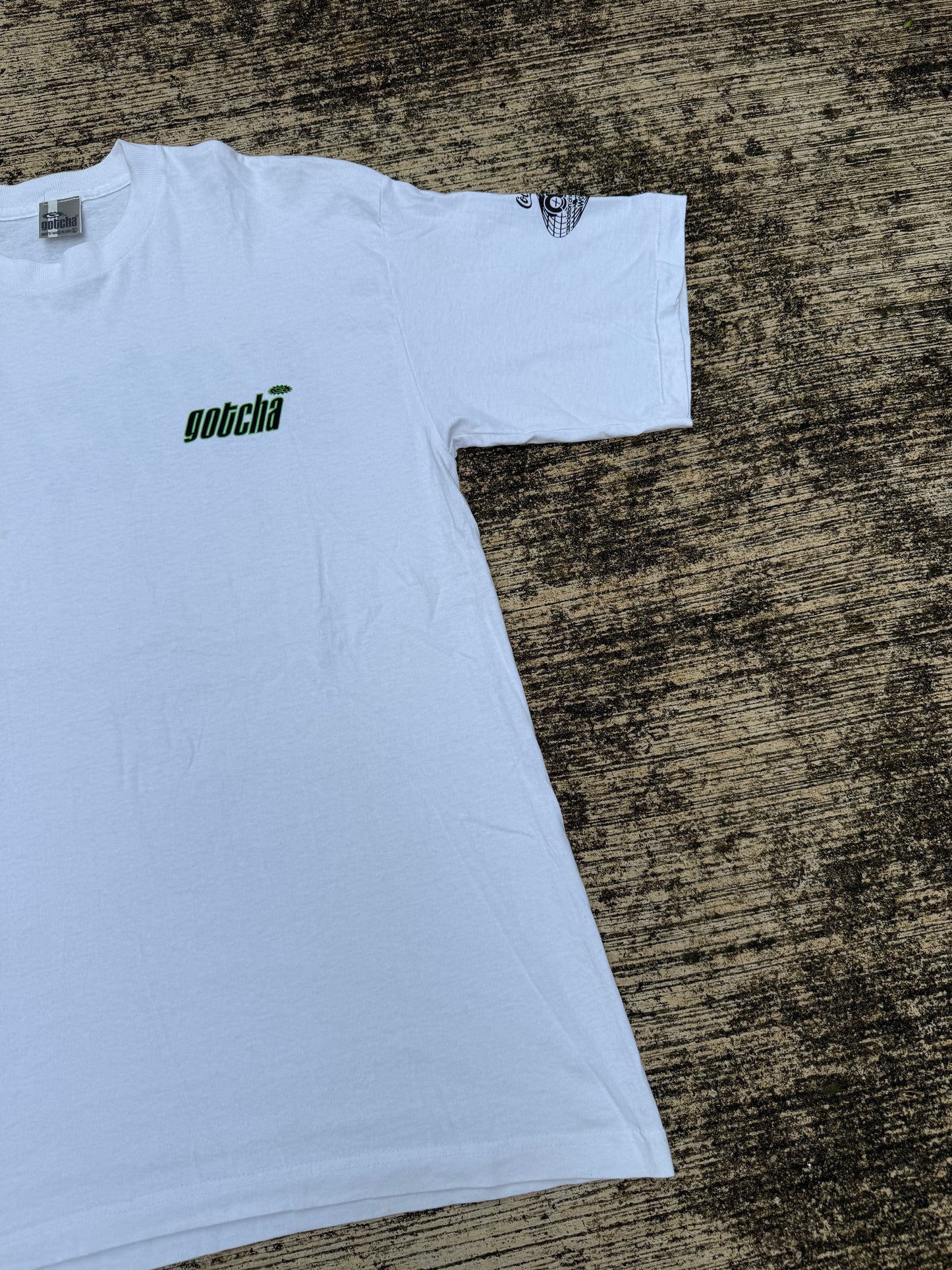 Vintage Gotcha Surf Co. “World Challenge” ASP WQS Japan Tour Coca-Cola Surf Tee – Made in USA