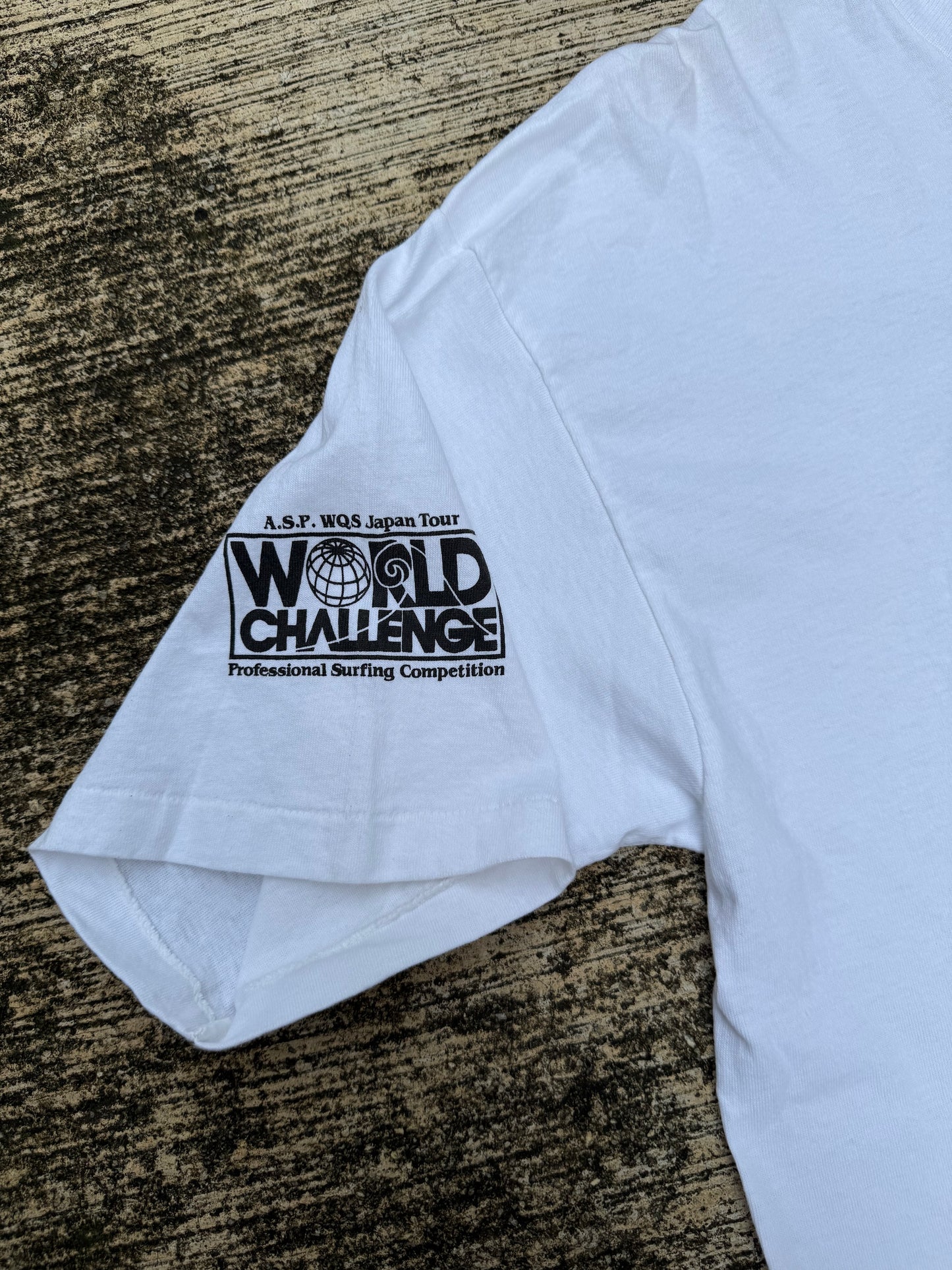 Vintage Gotcha Surf Co. “World Challenge” ASP WQS Japan Tour Coca-Cola Surf Tee – Made in USA