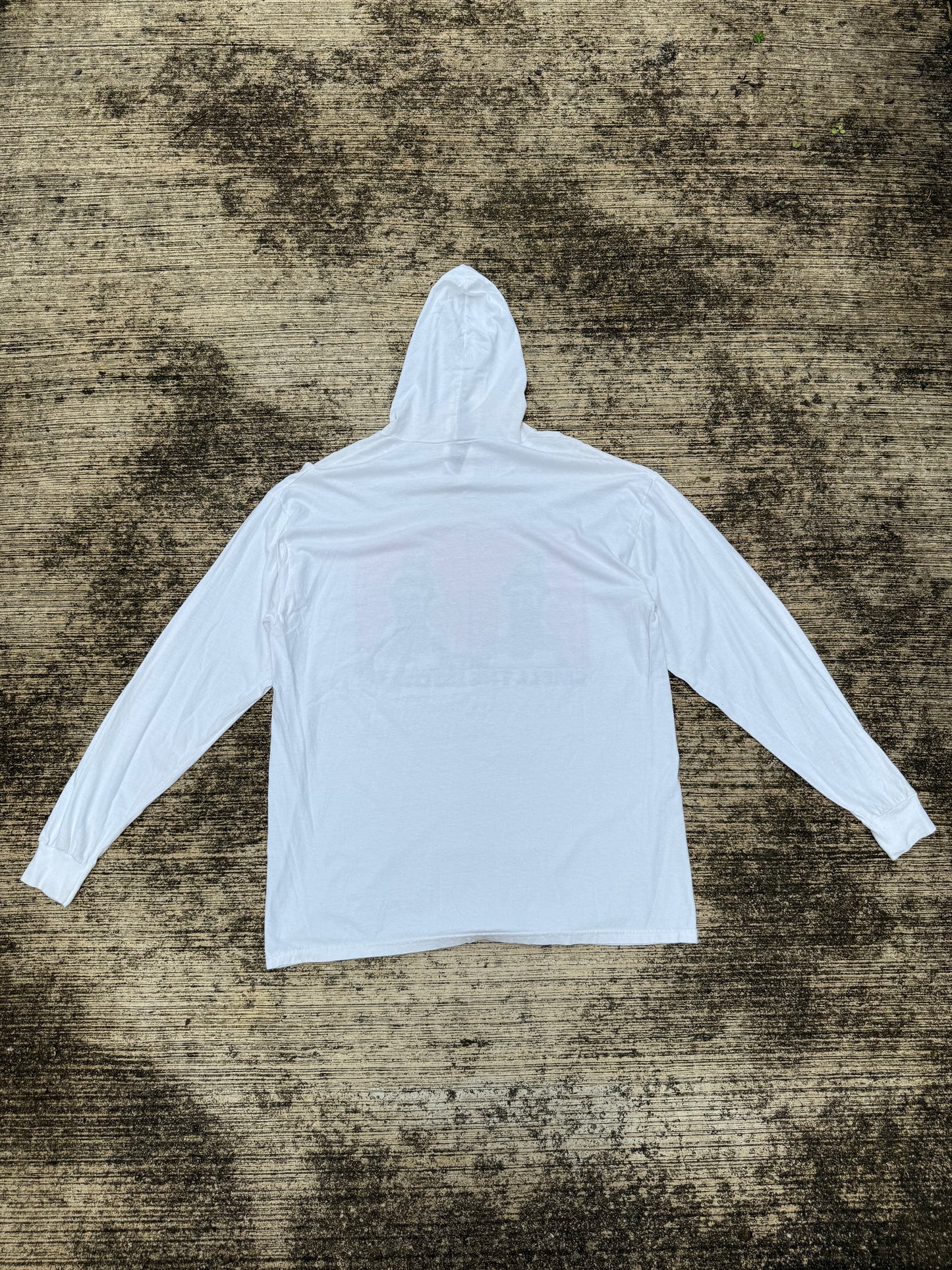 Vintage Parody L7 “Smell the Bootleg” Long Sleeve Hoodie Tee