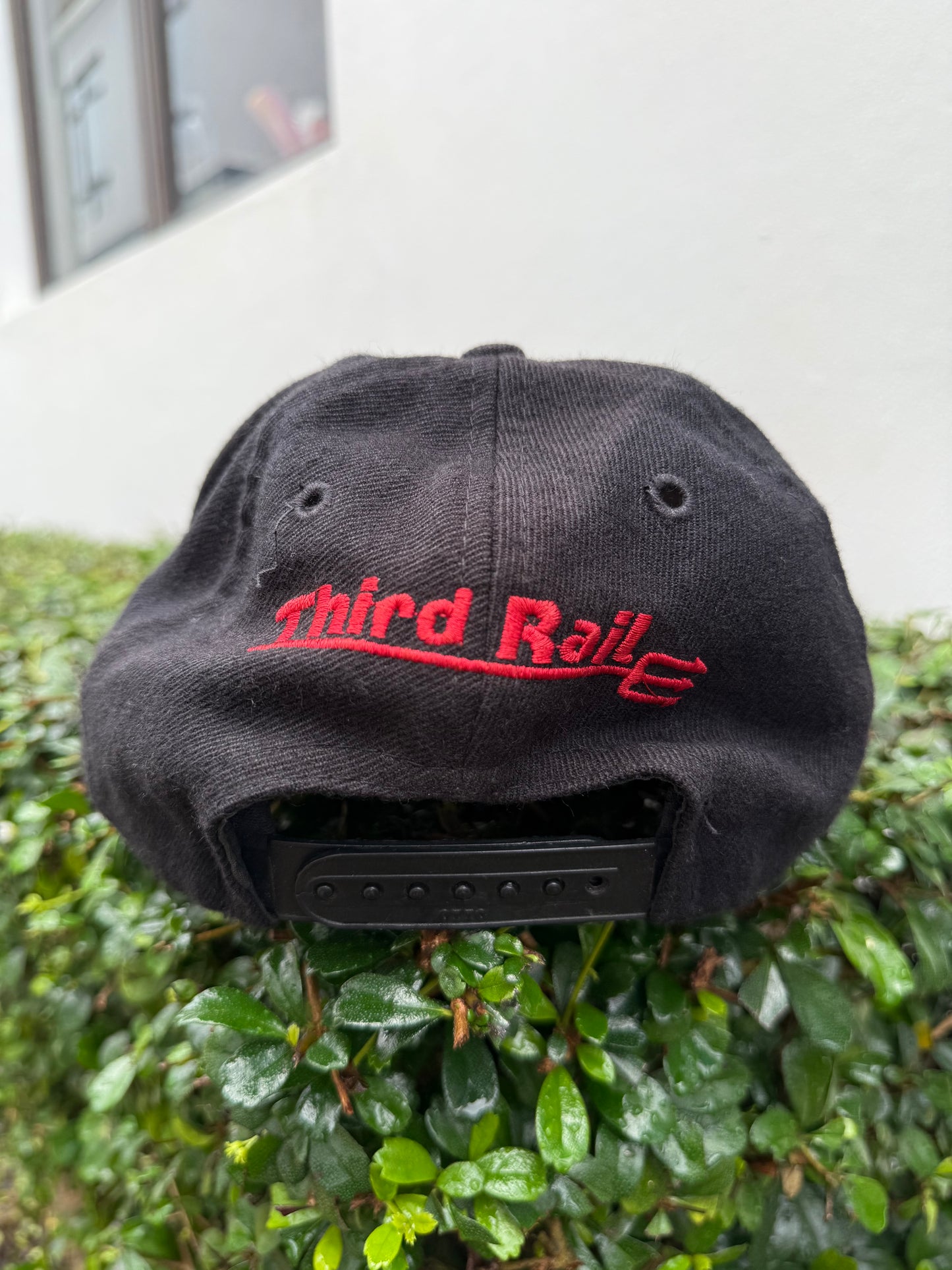 Vintage Third Rail Skateboard Devil Logo Snapback Cap