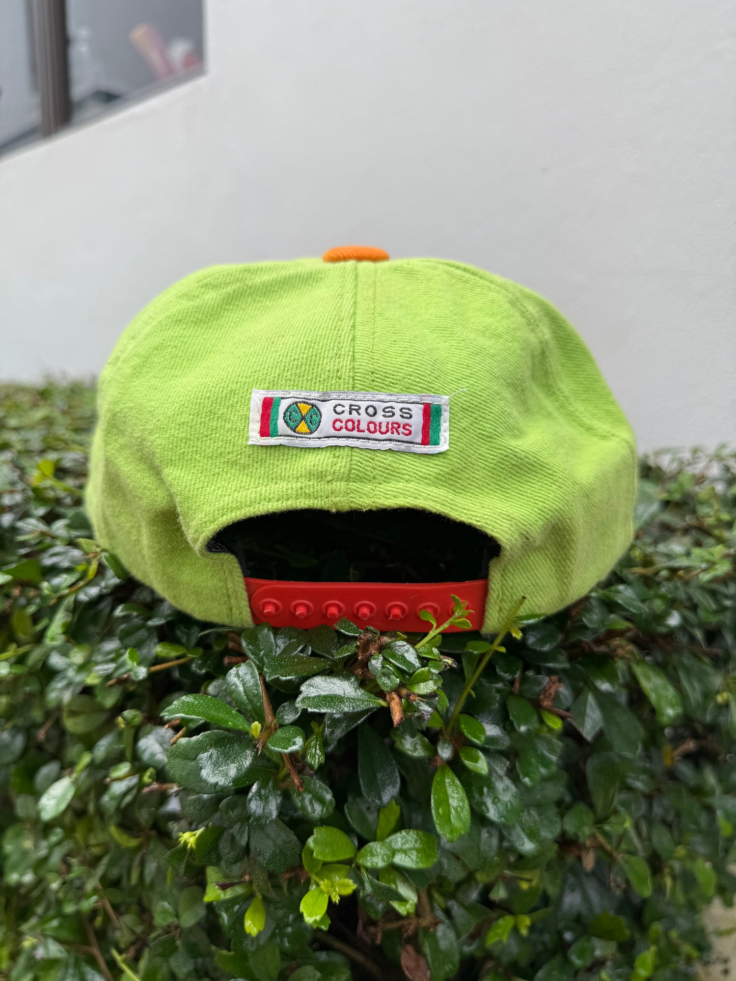 Vintage Cross Colours “The Sisterhood” Snapback Cap – Made in USA 90s Hip Hop Streetwear