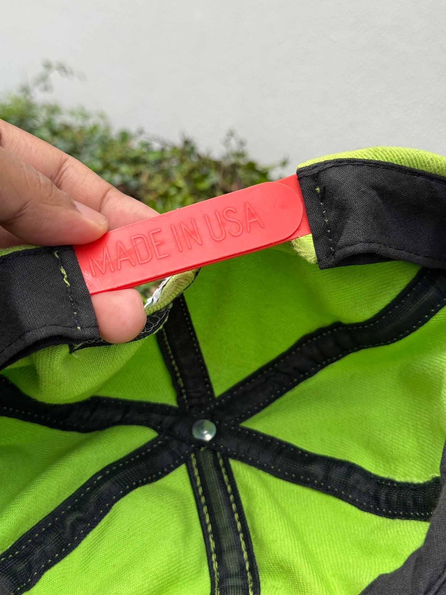 Vintage Cross Colours “The Sisterhood” Snapback Cap – Made in USA 90s Hip Hop Streetwear