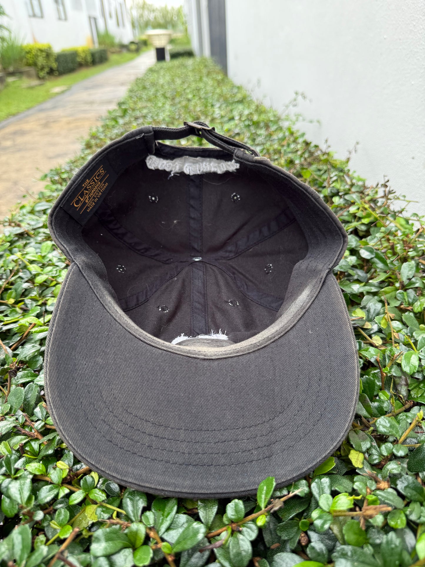 Vintage Good Charlotte Band Cap Brown Faded Embroidery Y2K Rock Nu-Metal Hat