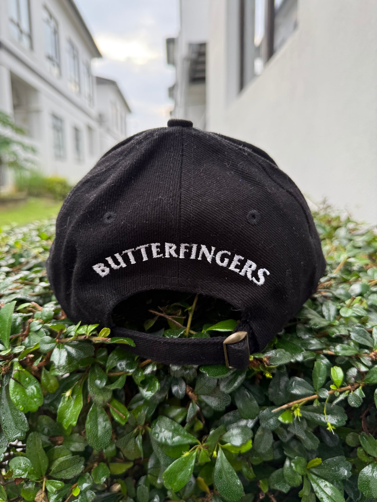 Butterfingers Malaysian Grunge Band Strapback Cap Embroidered Logo