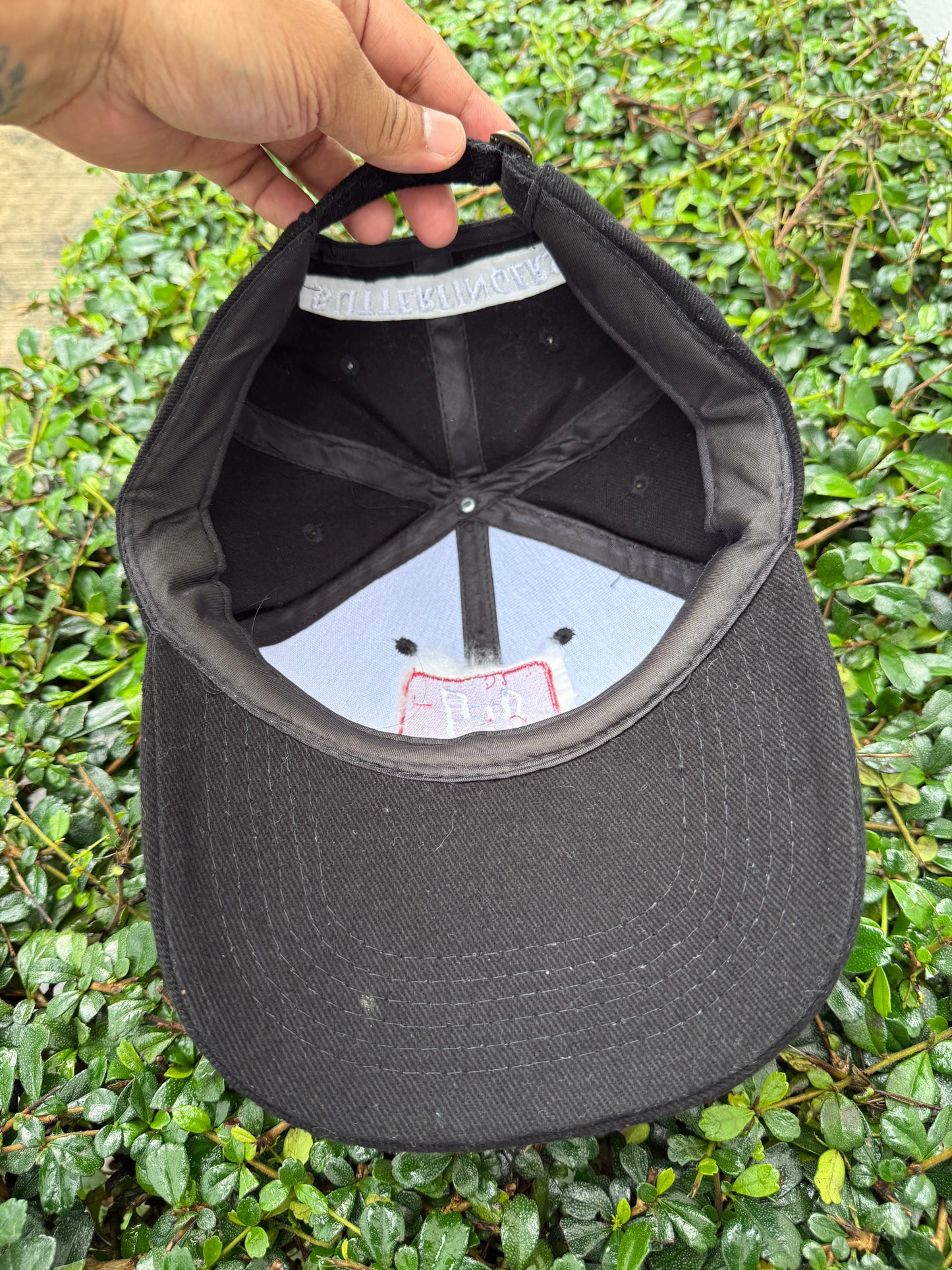 Butterfingers Malaysian Grunge Band Strapback Cap Embroidered Logo