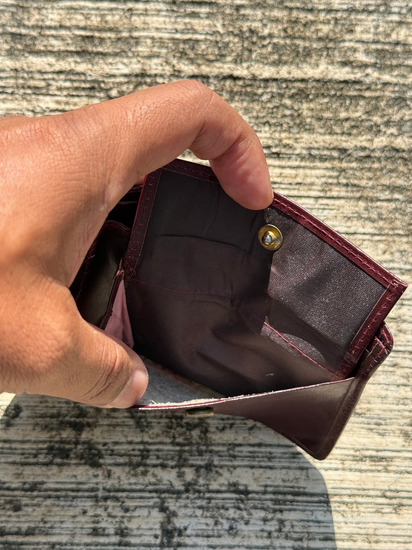 Vintage Cartier Must de Cartier Burgundy Leather Wallet