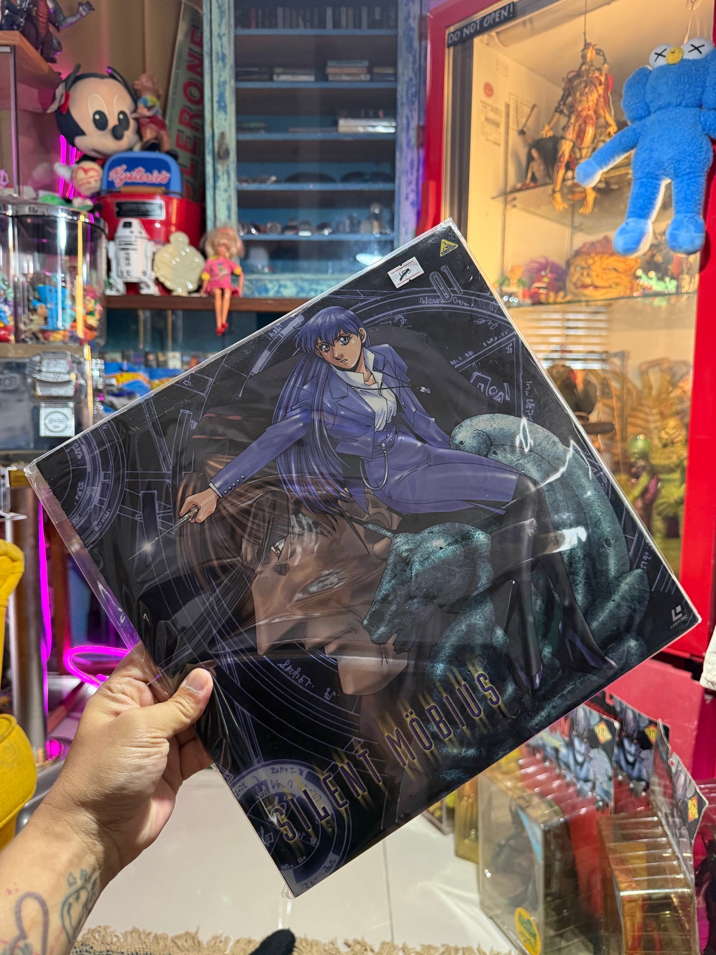 Vintage Silent Mobius LaserDisc Japan Anime LD