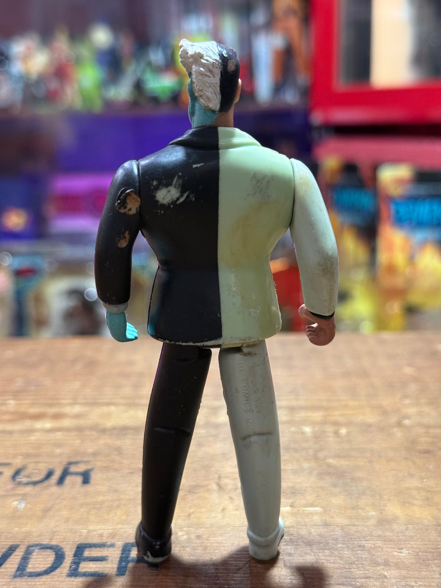 Vintage DC Comics Two-Face Action Figure Kenner 1993 Batman Villain