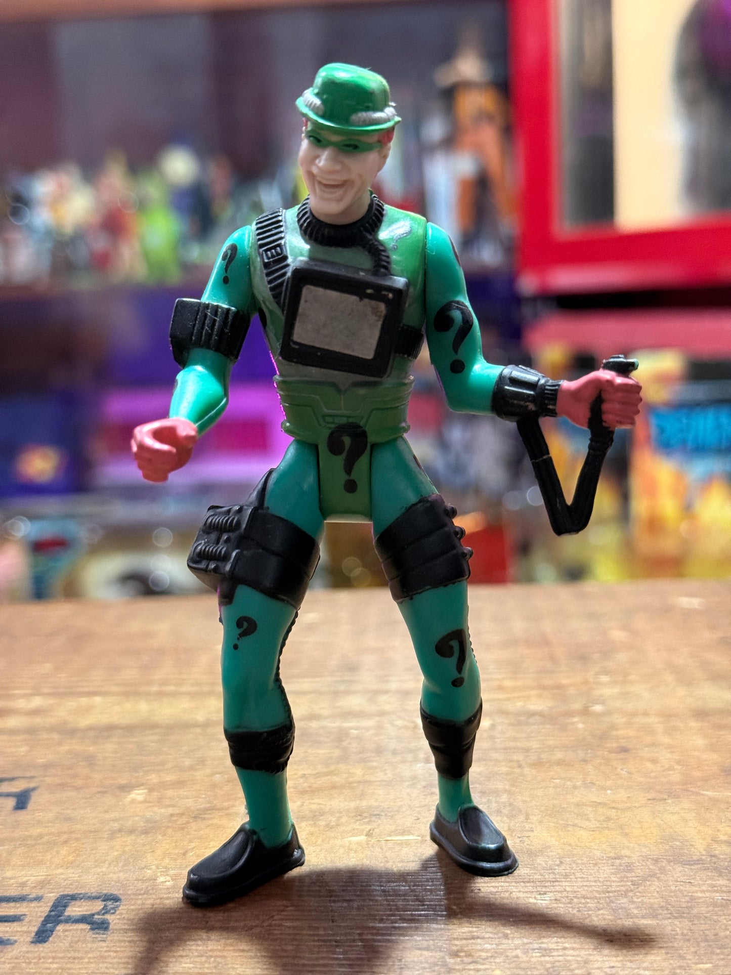Vintage DC Comics The Riddler Action Figure Kenner 1995 Batman Villain