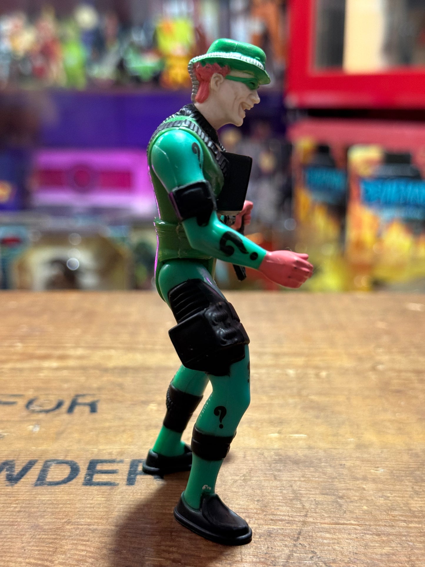 Vintage DC Comics The Riddler Action Figure Kenner 1995 Batman Villain