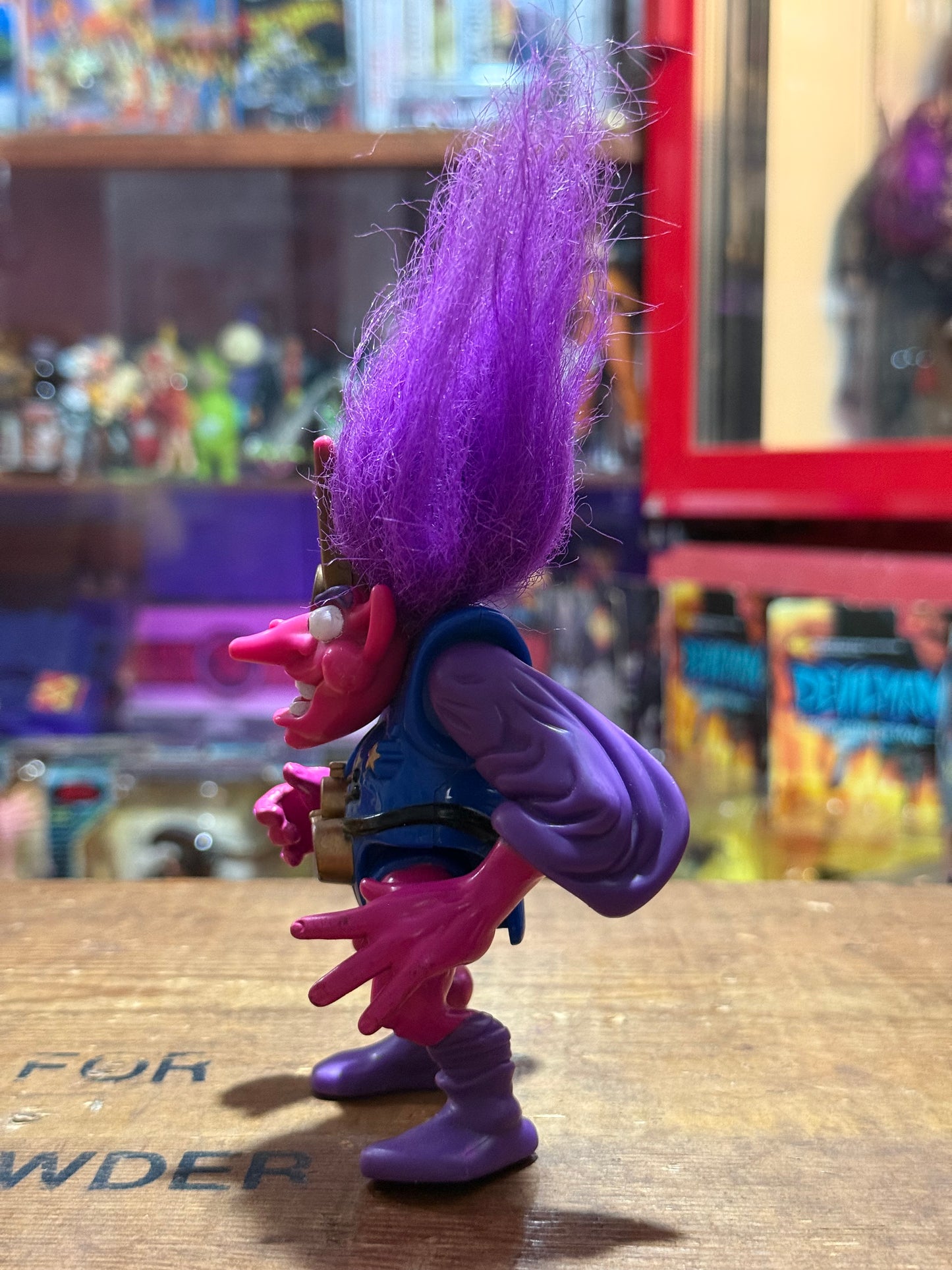Vintage Oddvar The Wizard Troll Warriors Stone Protectors Figure Applause 1992