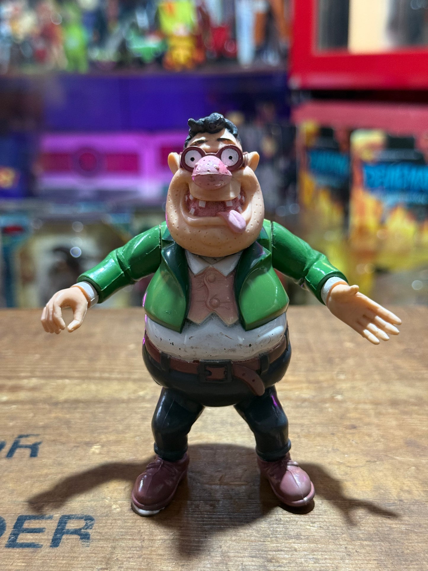 Vintage Igor the Mad Scientist Little Dracula Figure Fox Kids Bandai 1991 Action Figure