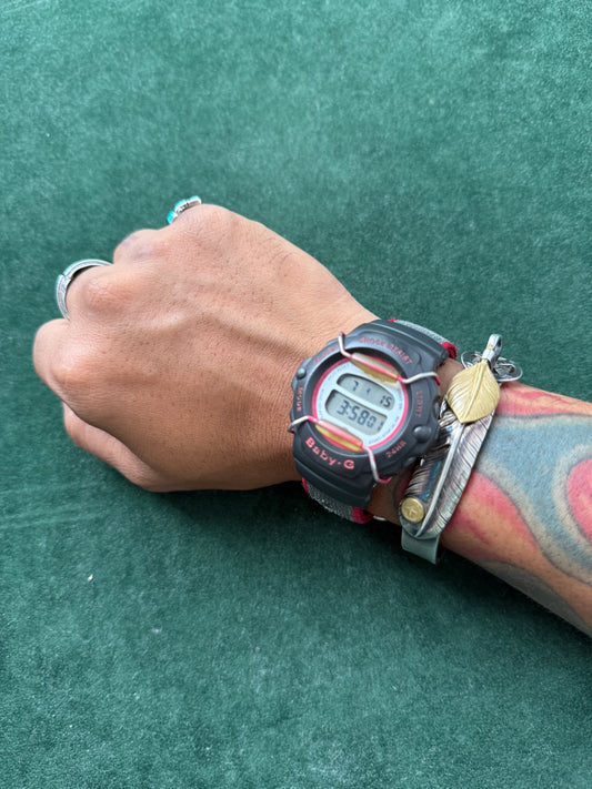 Vintage Casio Baby-G BG-202 Nylon Strap Digital Watch