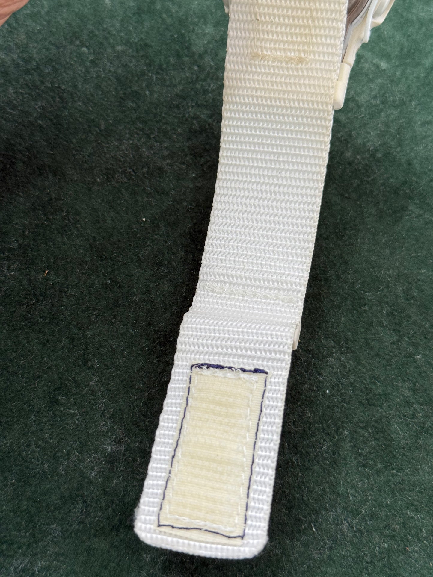 Vintage Casio Baby-G BG-097 “Light My Fire” White Digital Watch 1990s