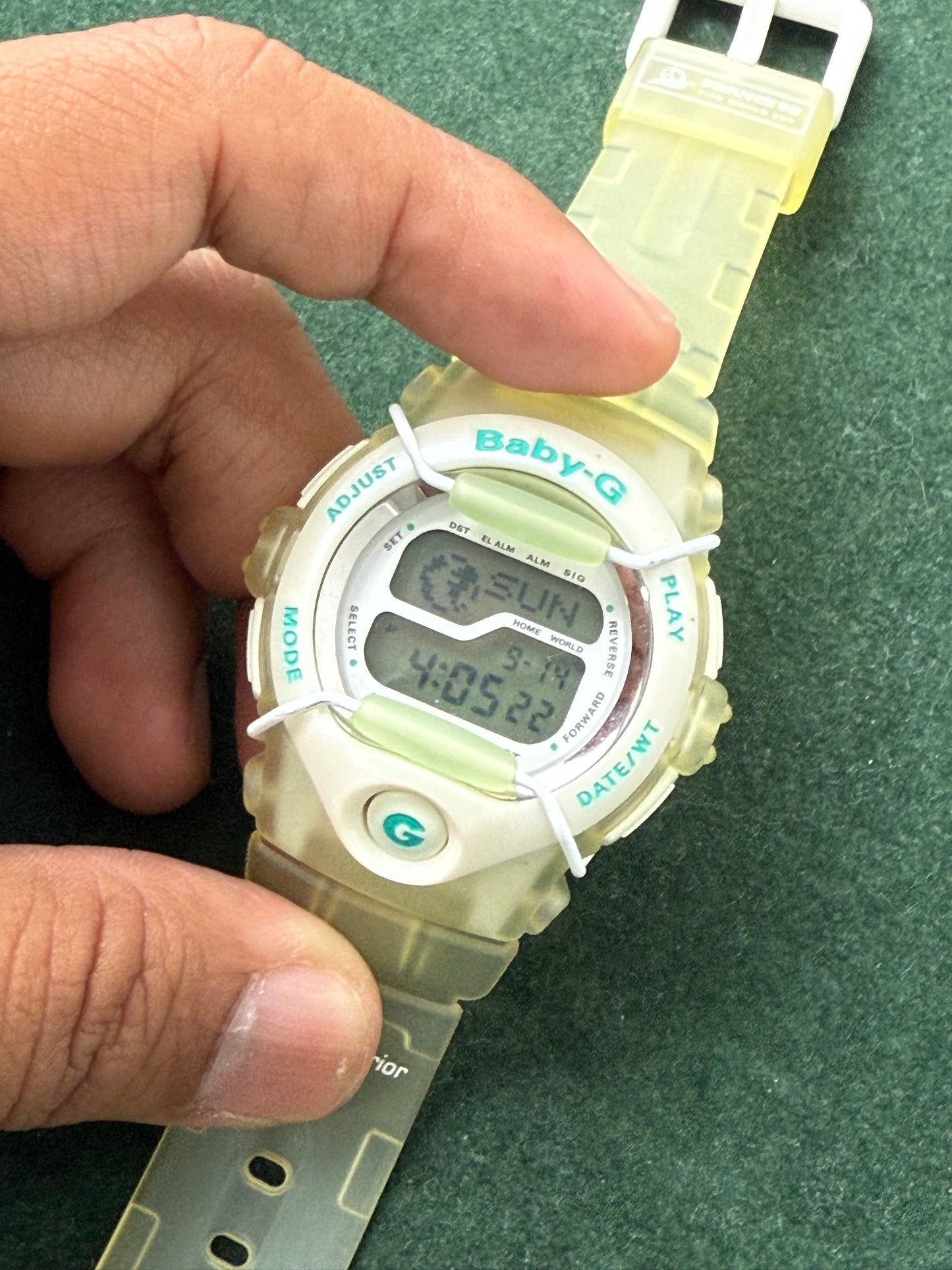 Casio Baby-G BGT-100WF France ‘98 FIFA World Cup Limited Edition Digital Watch