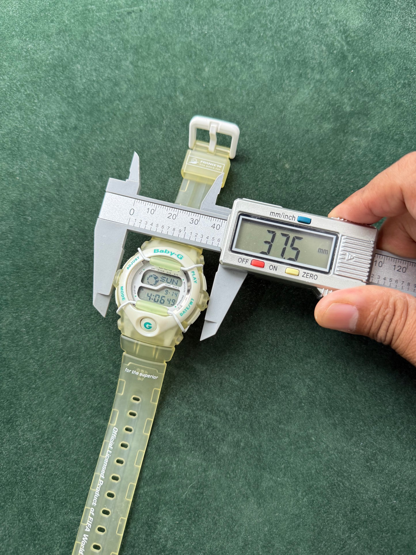 Casio Baby-G BGT-100WF France ‘98 FIFA World Cup Limited Edition Digital Watch