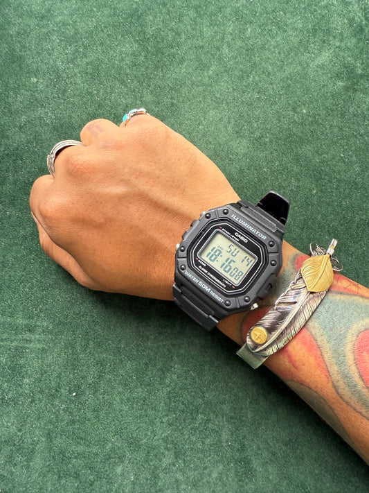 Casio W-218H Digital Illuminator – 50M WR