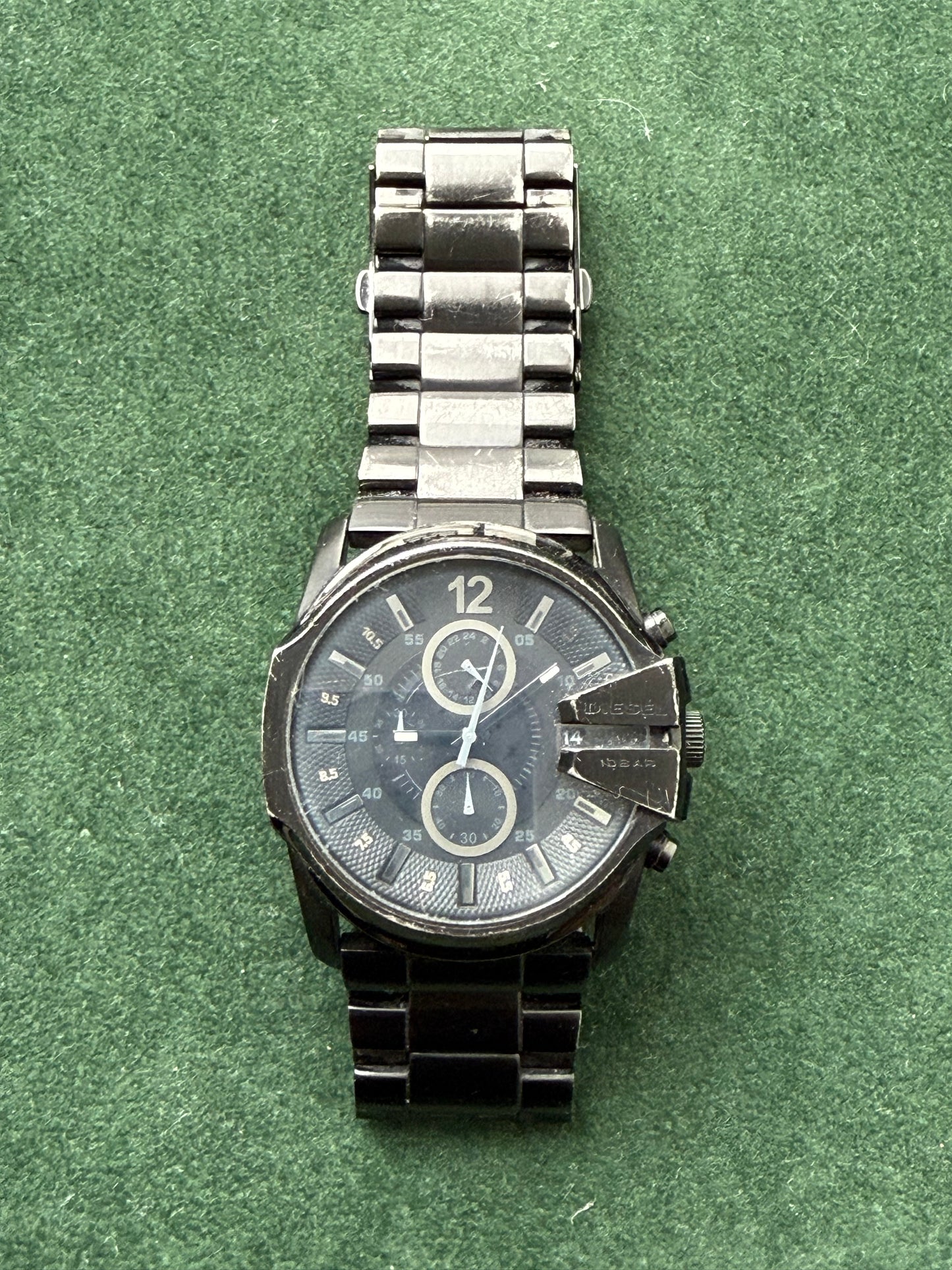 Diesel DZ-4180 Black Stainless Steel Chronograph Watch