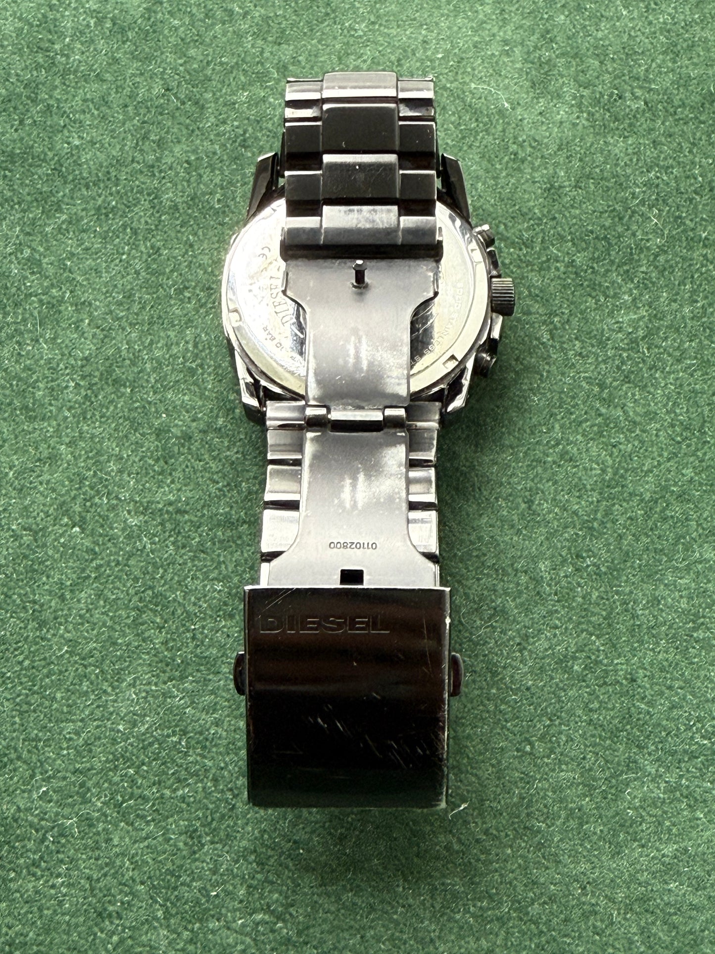 Diesel DZ-4180 Black Stainless Steel Chronograph Watch