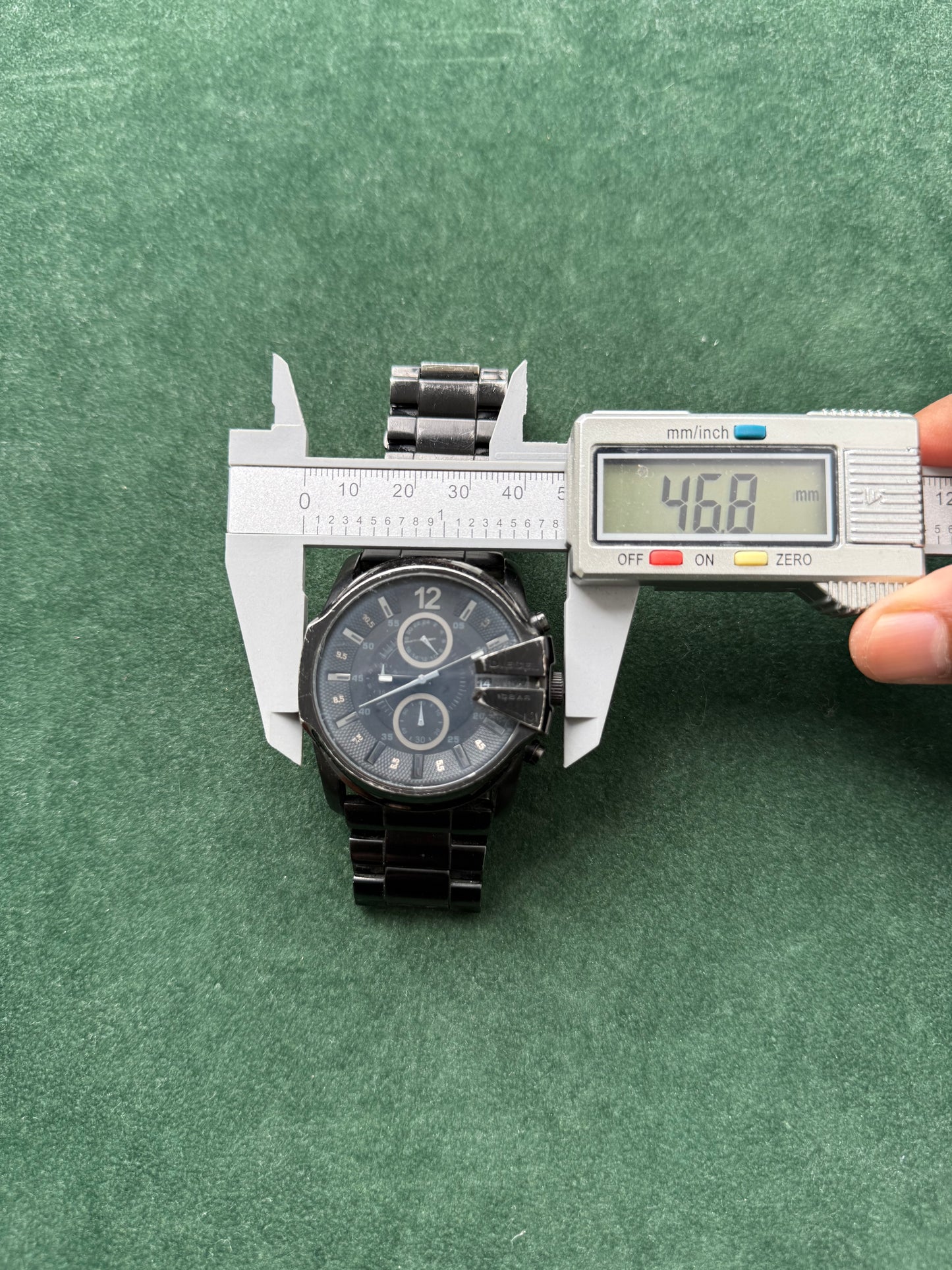 Diesel DZ-4180 Black Stainless Steel Chronograph Watch