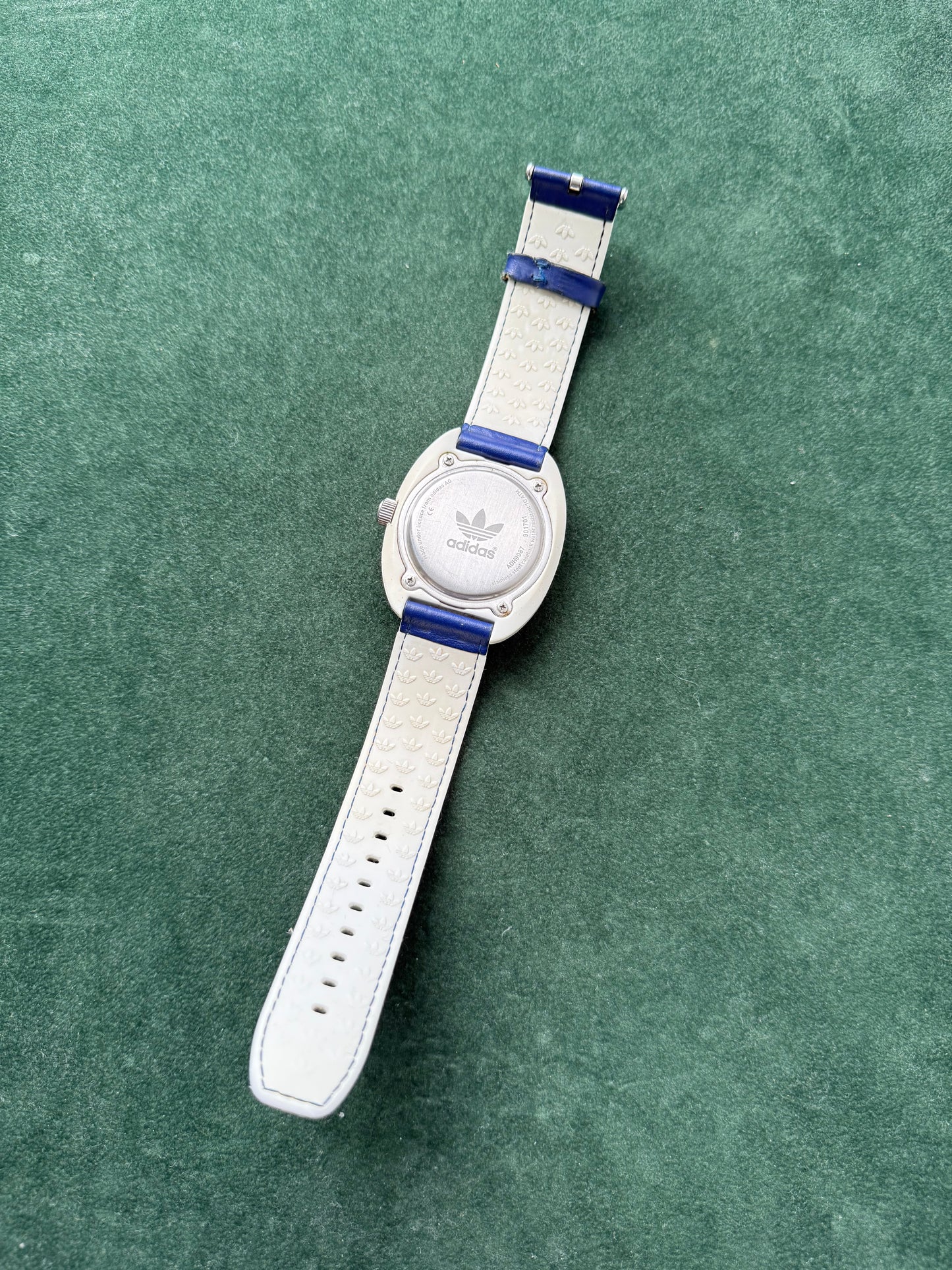 Adidas Originals Stan Smith ADH9087 Blue Leather Strap Quartz Watch