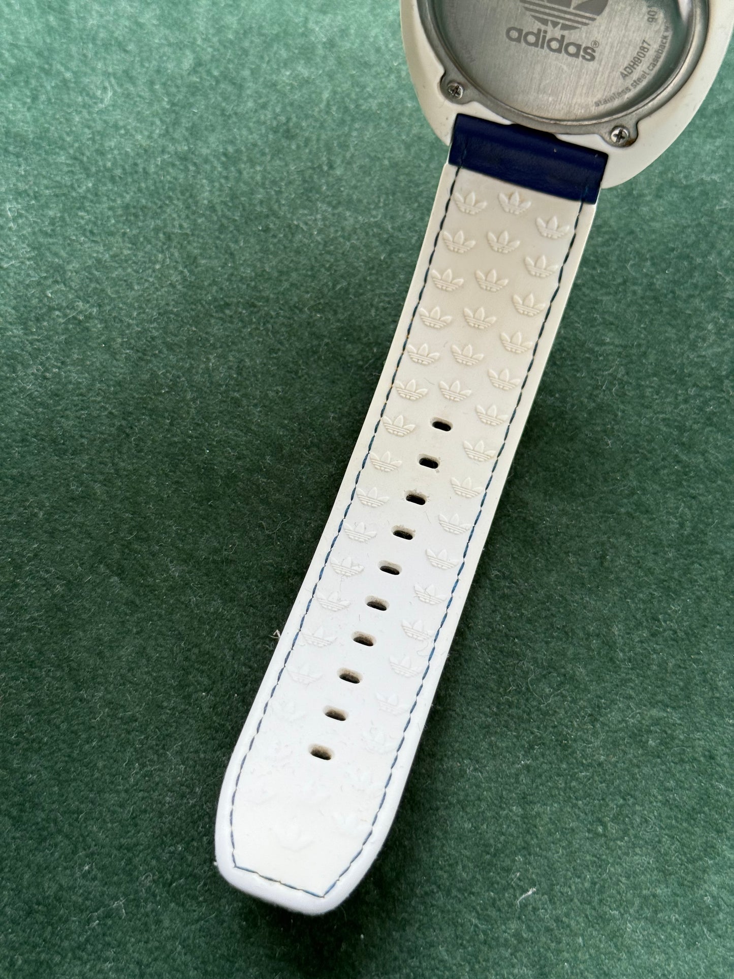 Adidas Originals Stan Smith ADH9087 Blue Leather Strap Quartz Watch
